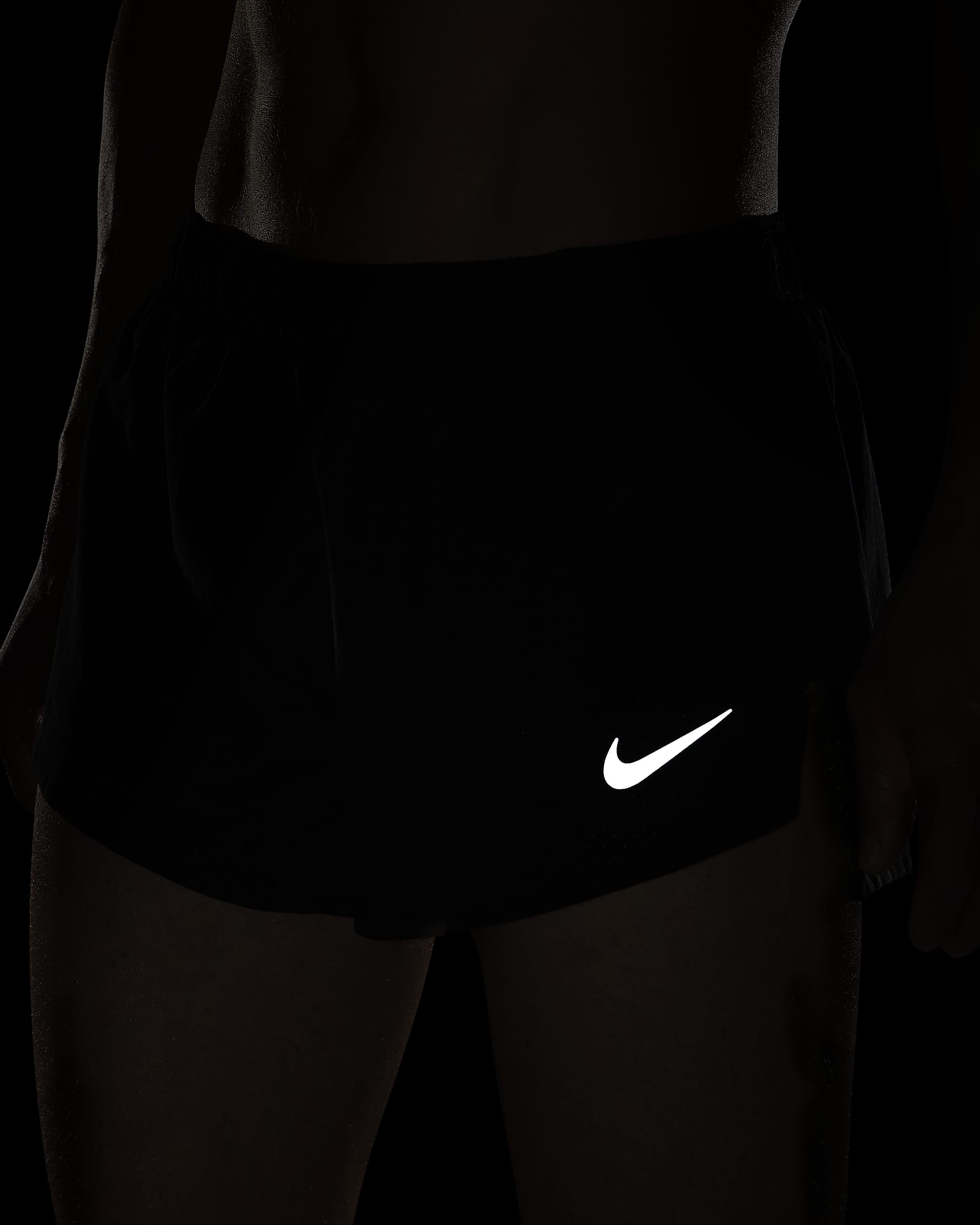 Nike Dri-FIT Fast Men's 2" Brief-Lined Racing Shorts - Black