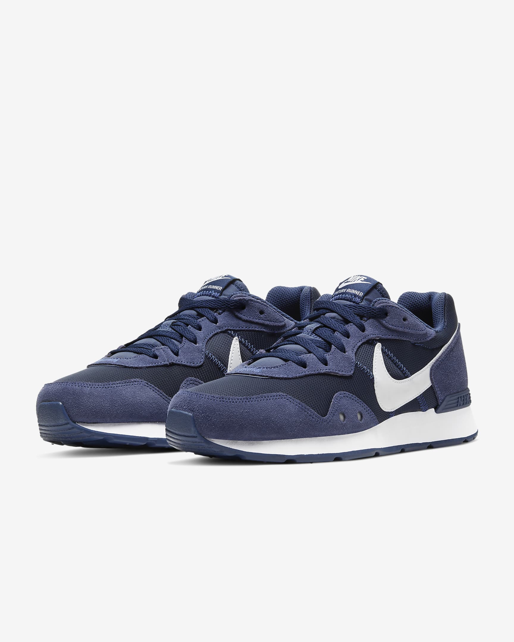 Buty męskie Nike Venture Runner - Midnight Navy/Midnight Navy/Biel