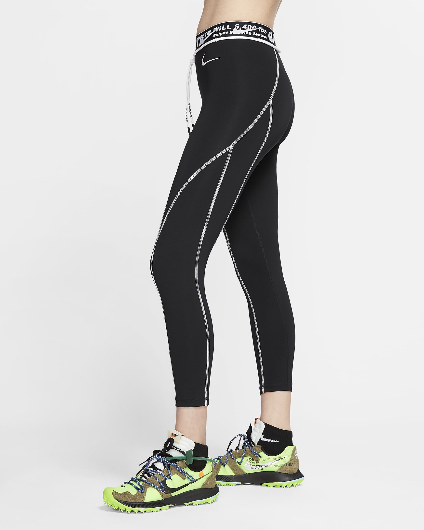 Nike x Off-White™ Pro Women's Mid-Rise 7/8 Leggings. Nike IN