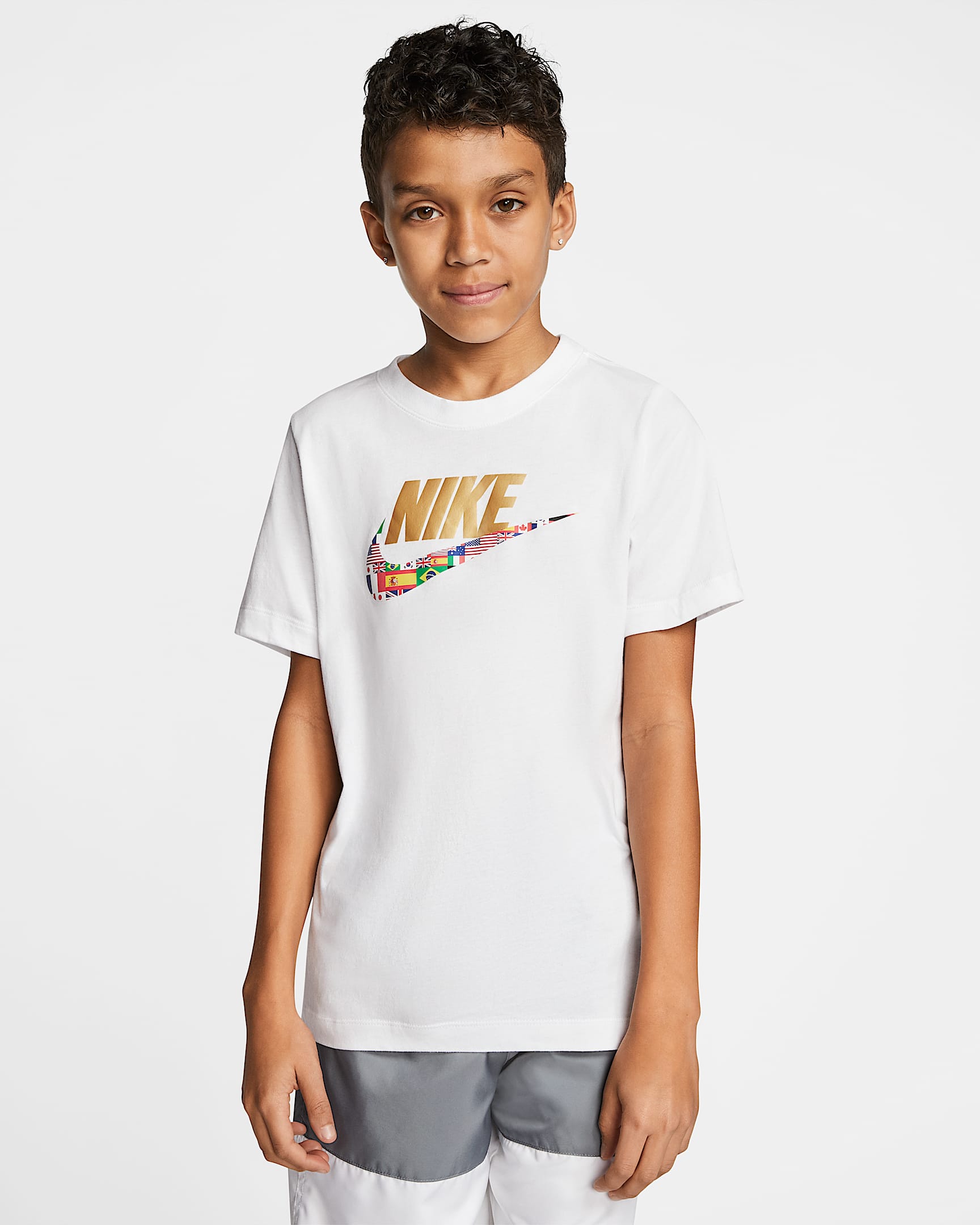 ナイキ スポーツウェア ジュニア Tシャツ - ホワイト
