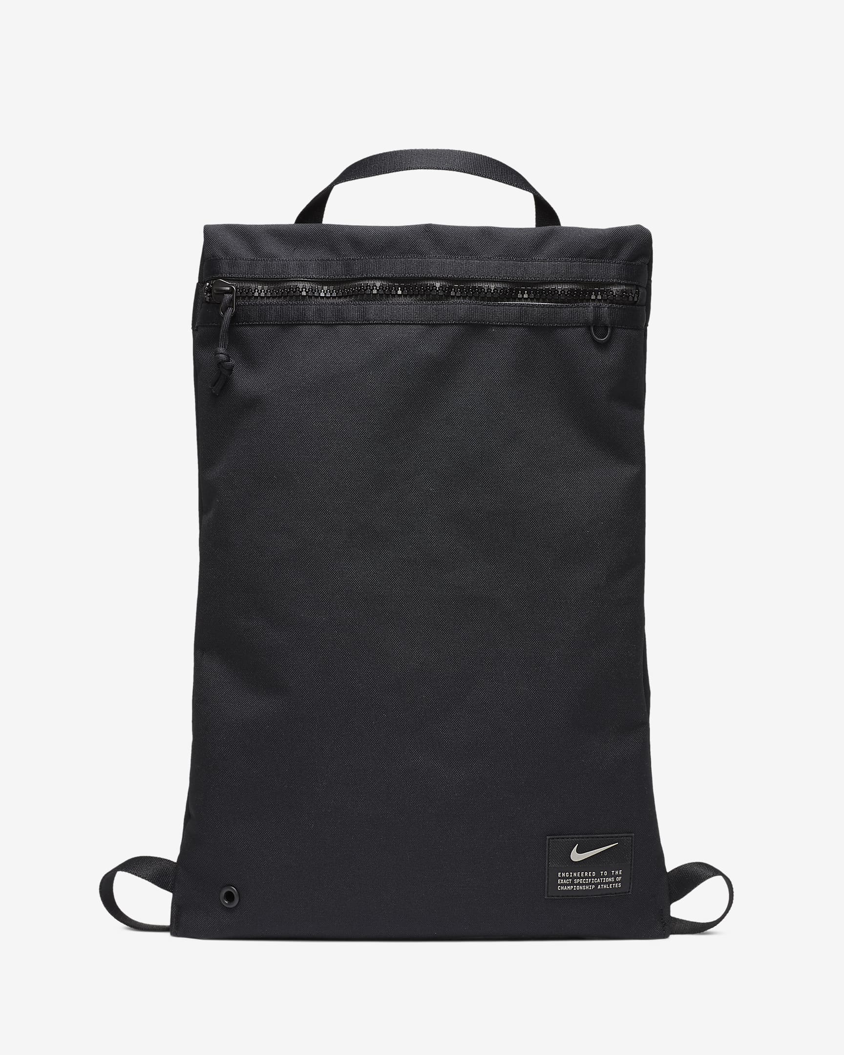 Nike Utility Training Gymsack (17L) - Black/Black/Enigma Stone