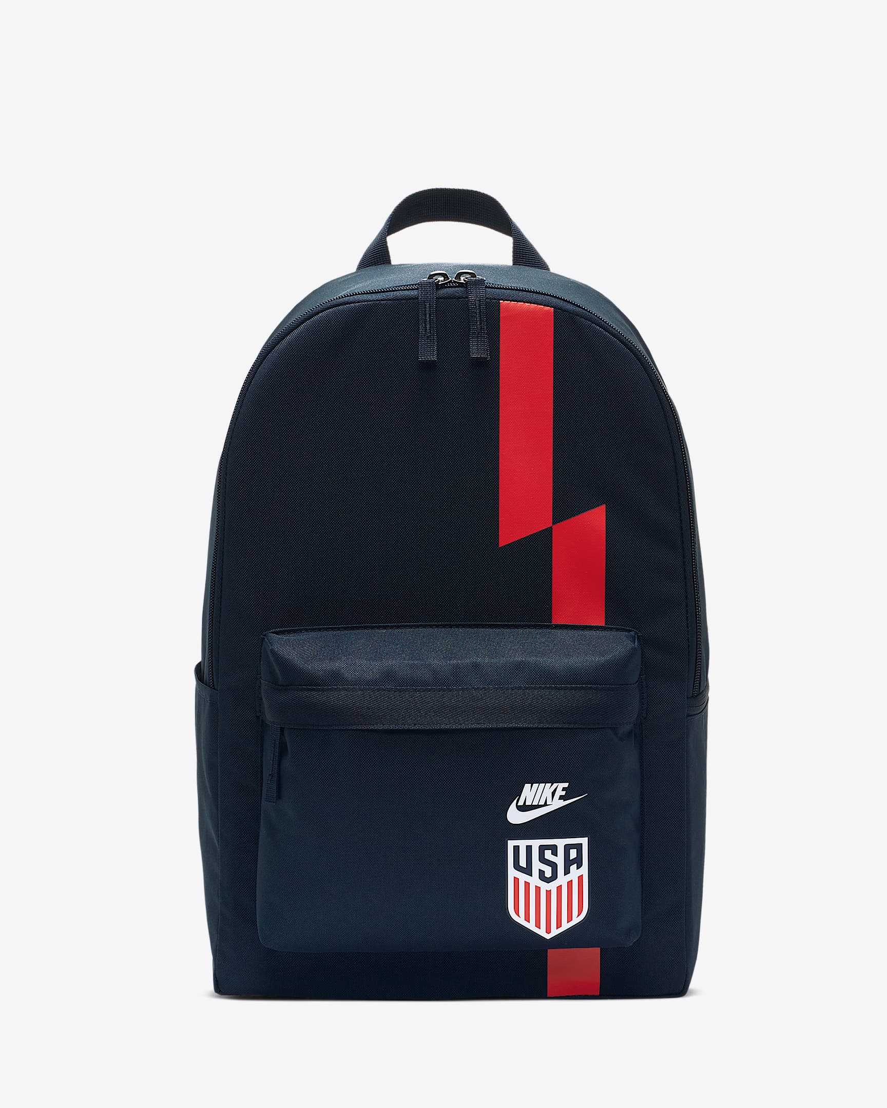 Mochila de fútbol U.S. Stadium - Obsidiana oscuro/Blanco/Rojo velocidad/Blanco