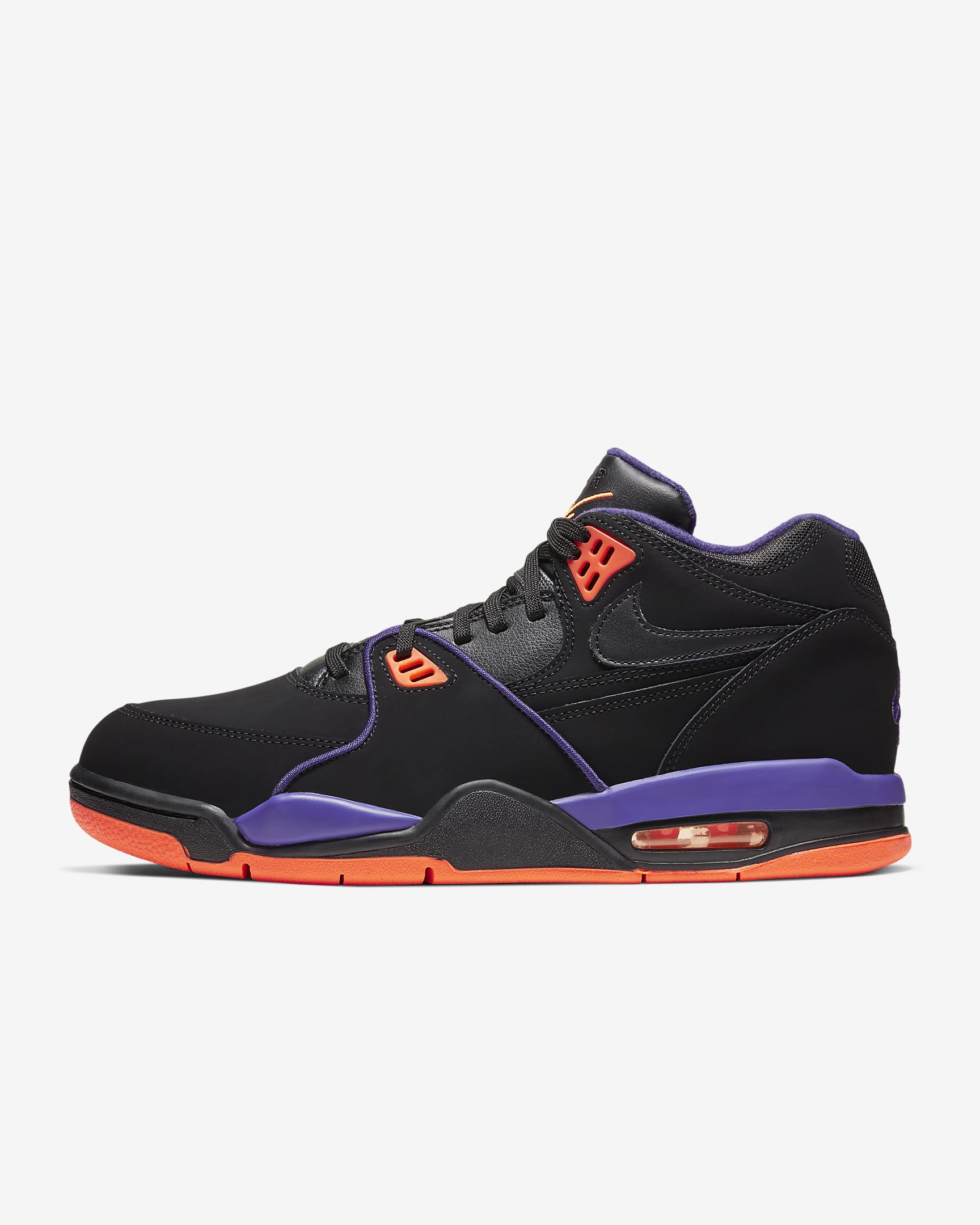 Nike Air Flight 89 Men's Shoes - Black/Hyper Crimson/Court Purple