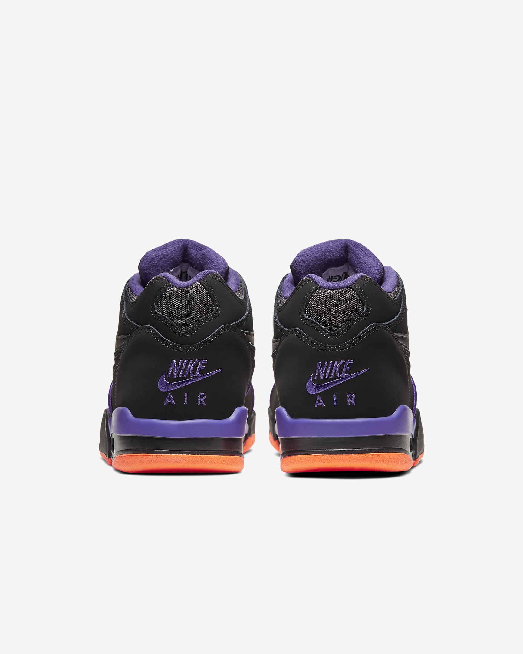 Nike Air Flight 89 Men's Shoes - Black/Hyper Crimson/Court Purple