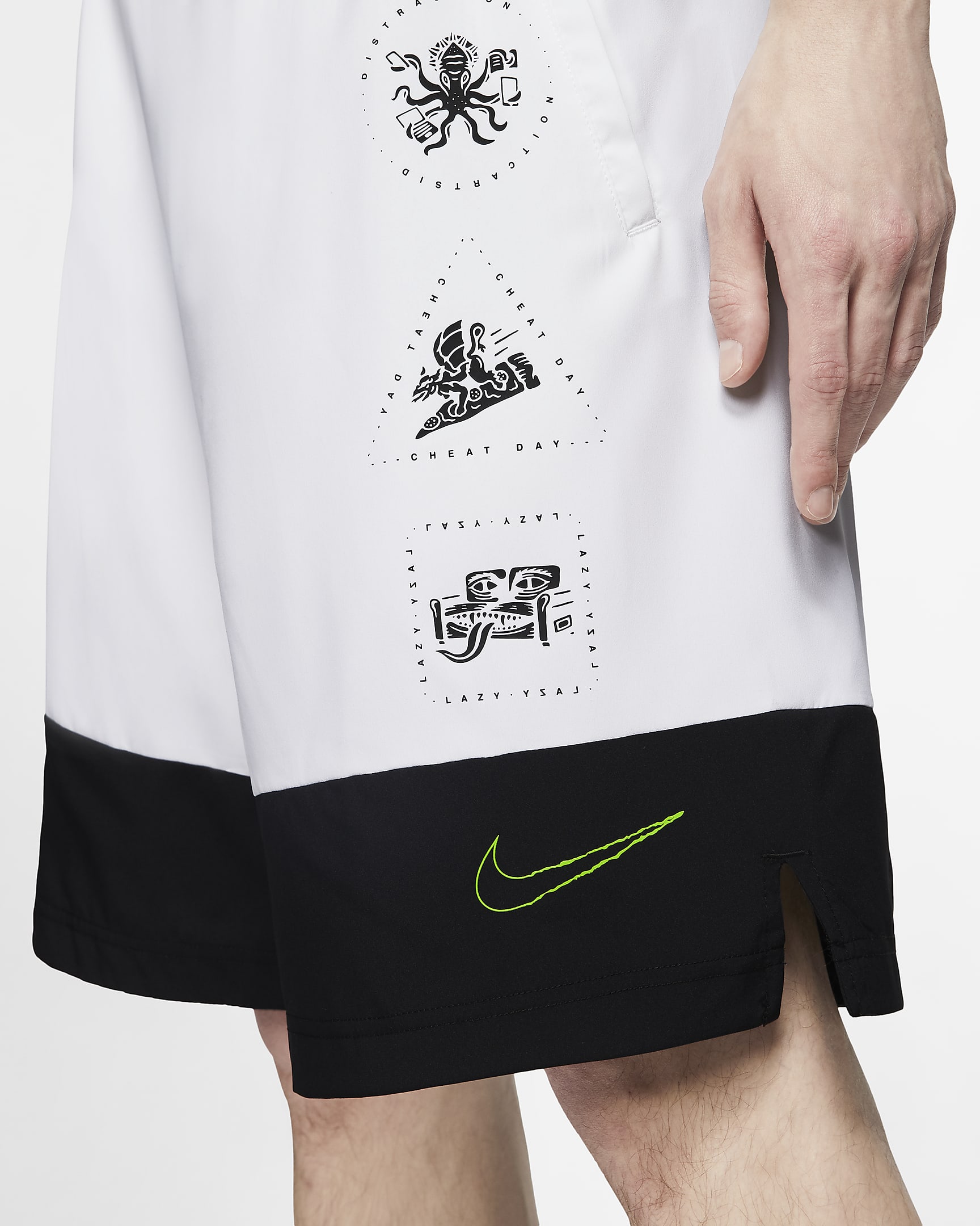 Shorts da training Nike Flex - Uomo - Bianco