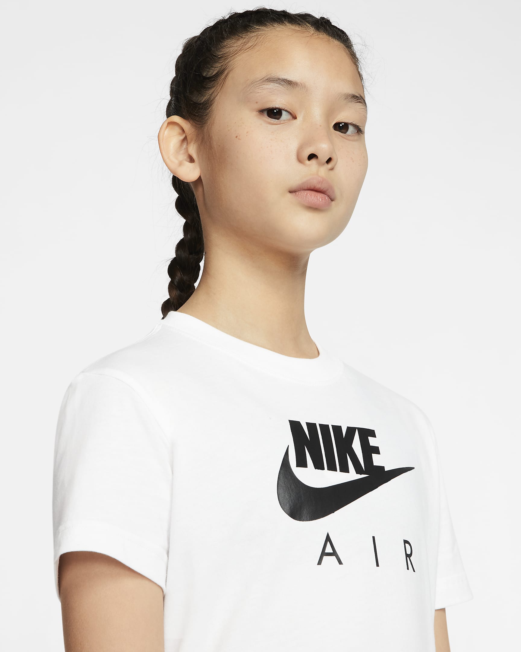 Nike Air Big Kids' (Girls') Cotton T-Shirt. Nike.com