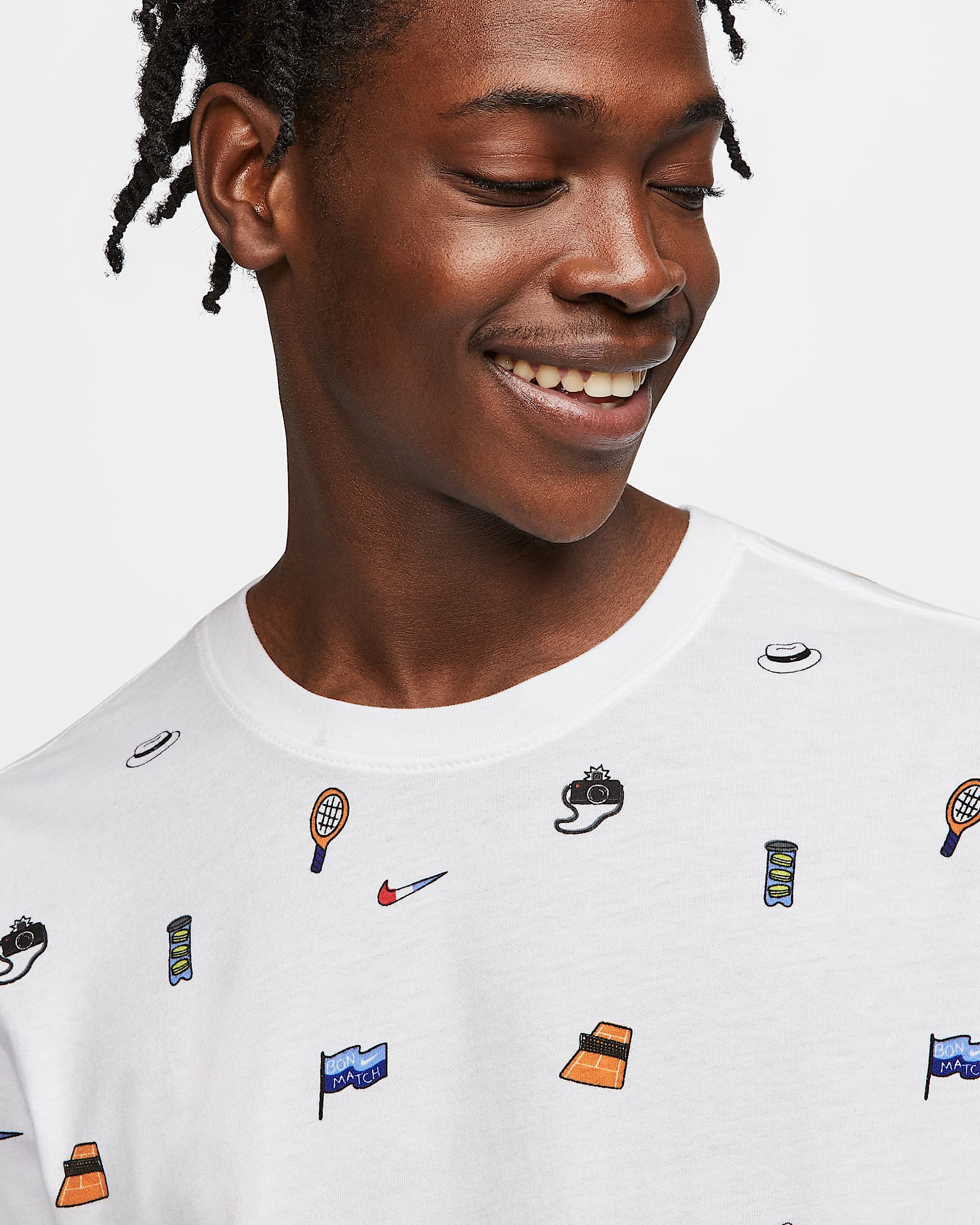 nike tennis ball t shirt