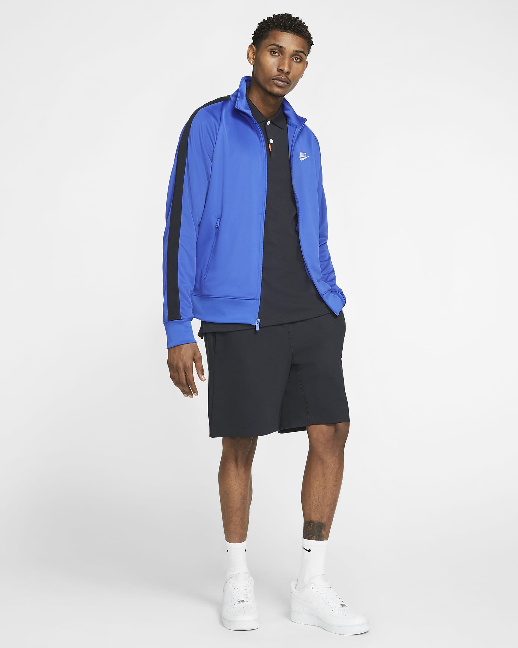 Nike Sportswear N98 Men's Knit Warm-Up Jacket. Nike.com