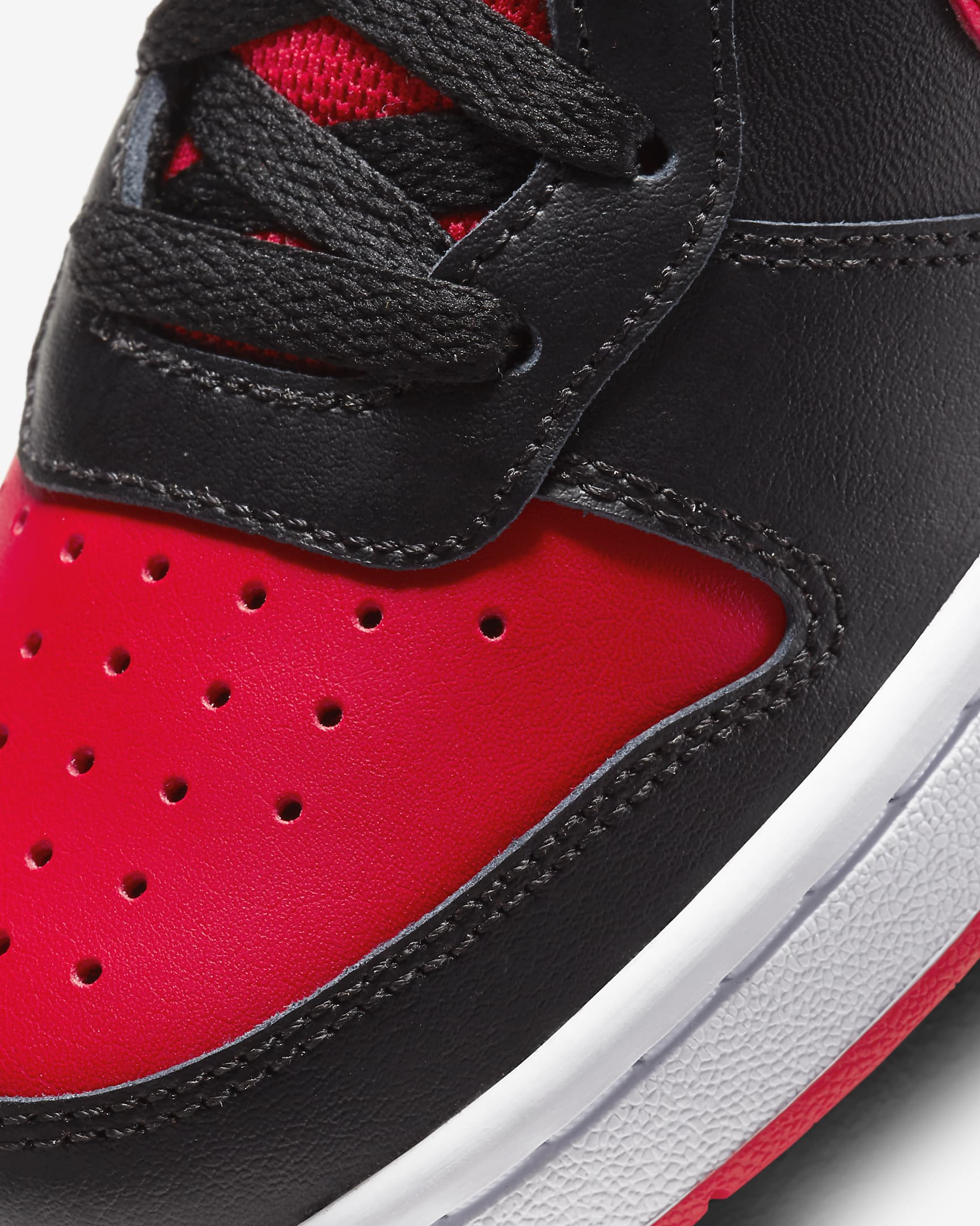 Nike Court Borough Low 2 Older Kids' Shoes - Black/White/University Red