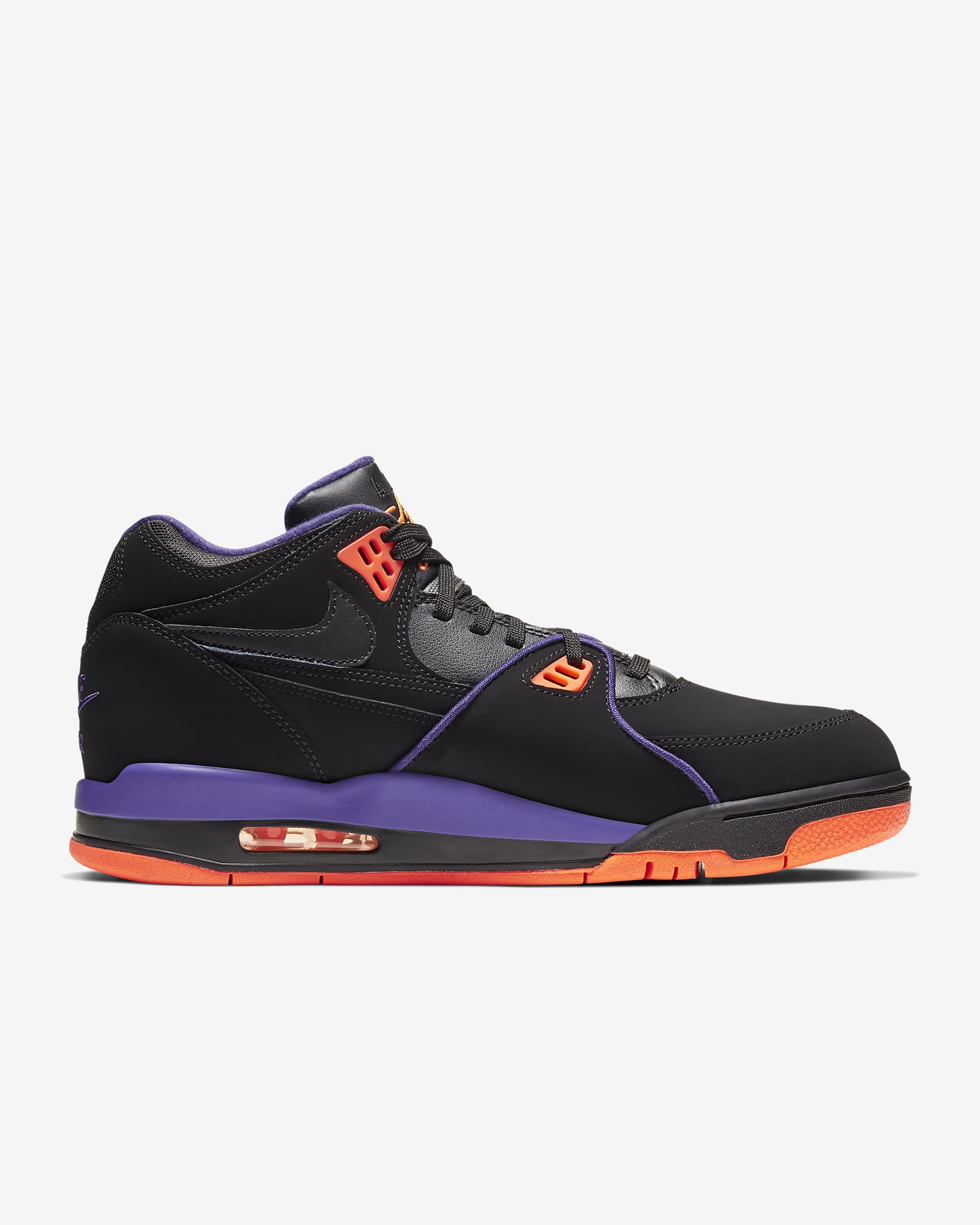 Nike Air Flight 89 Men's Shoes - Black/Hyper Crimson/Court Purple