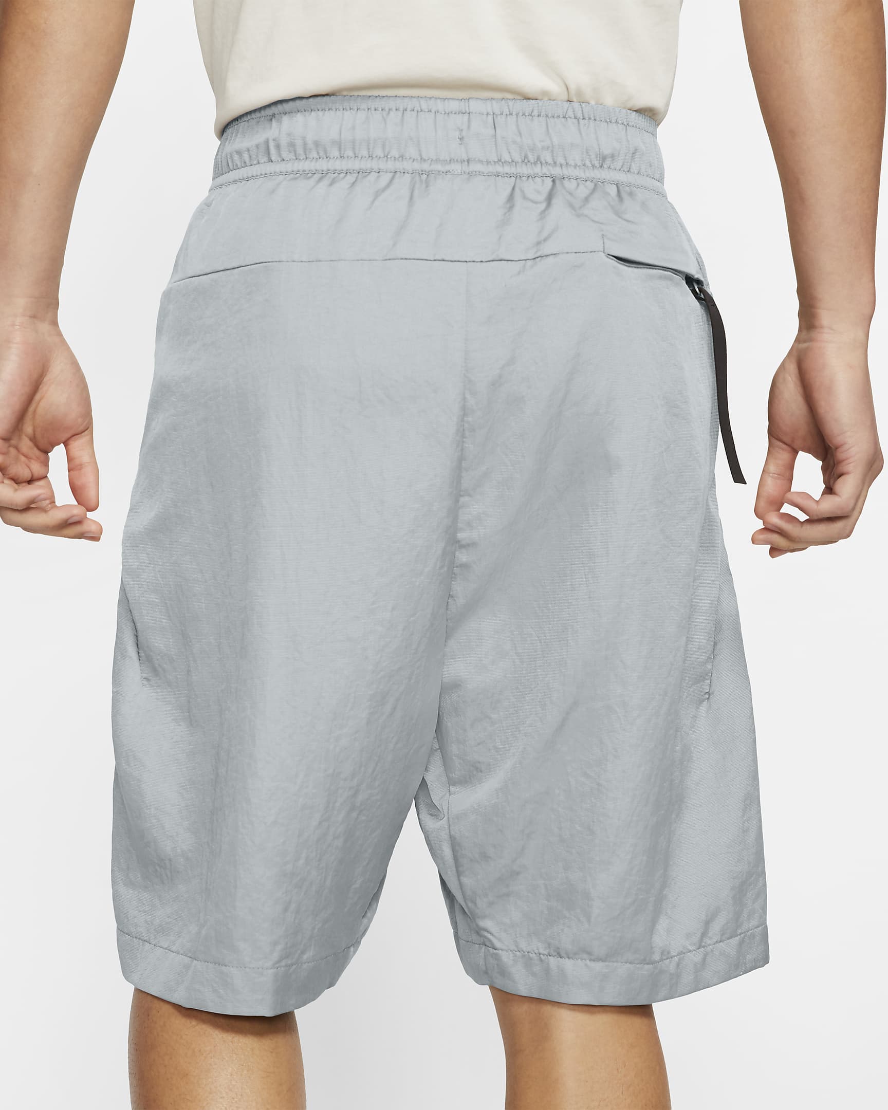 Nike Sportswear Men's Woven Shorts - Pure Platinum/Black