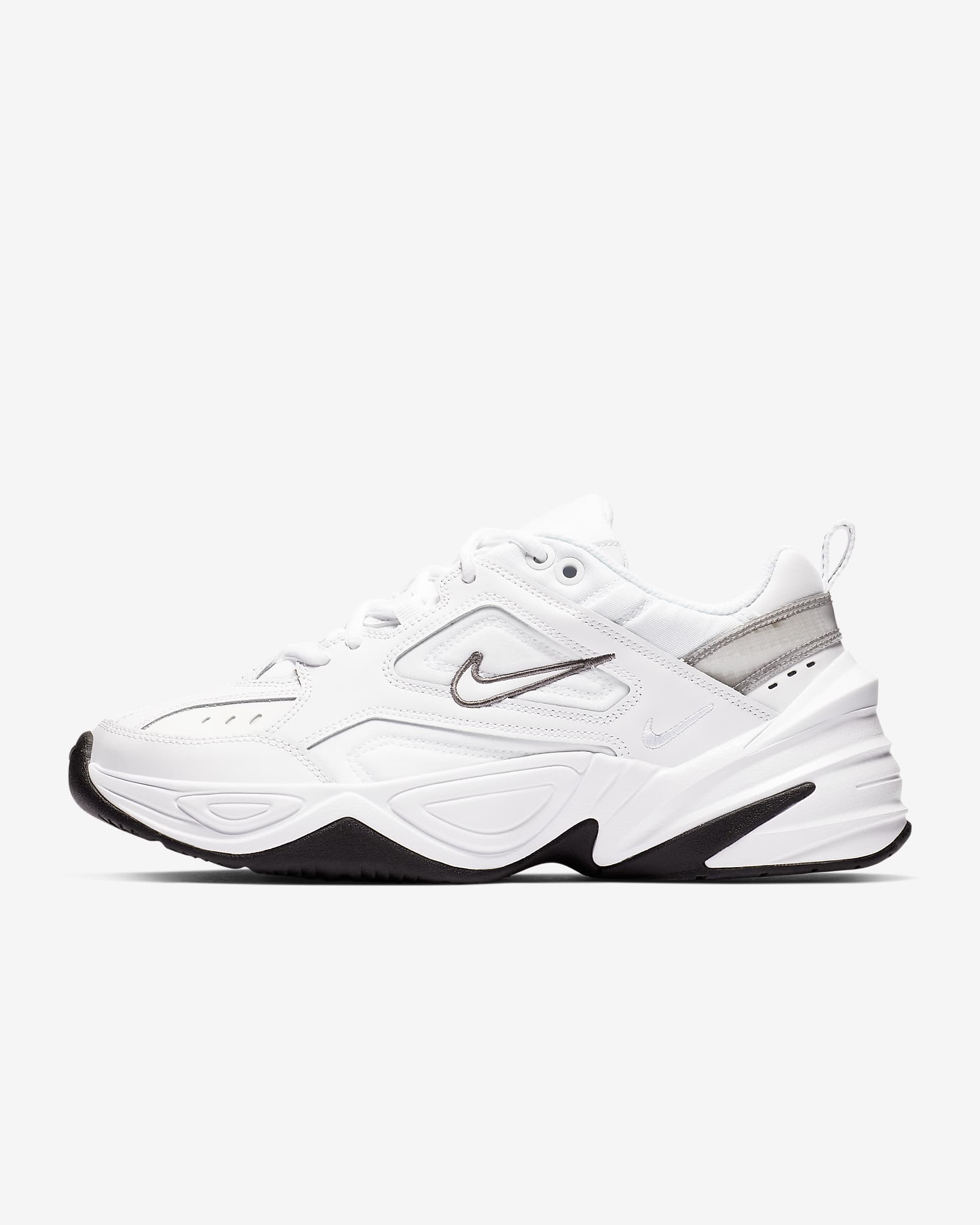 Tenis Nike M2K Tekno - Blanco/Gris azulado/Negro/Blanco