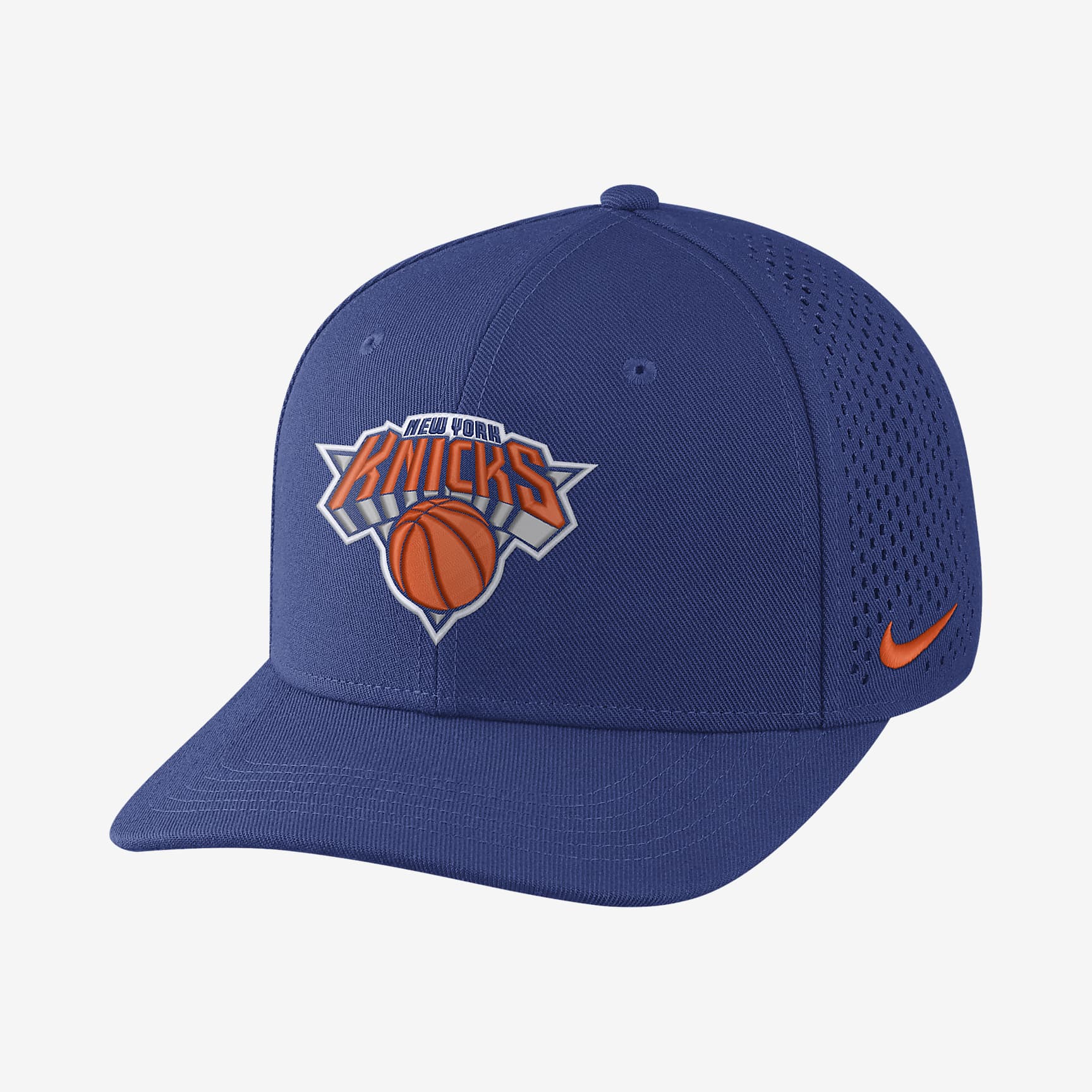 New York Knicks Nike AeroBill Classic99 Unisex Adjustable NBA Hat. Nike ID