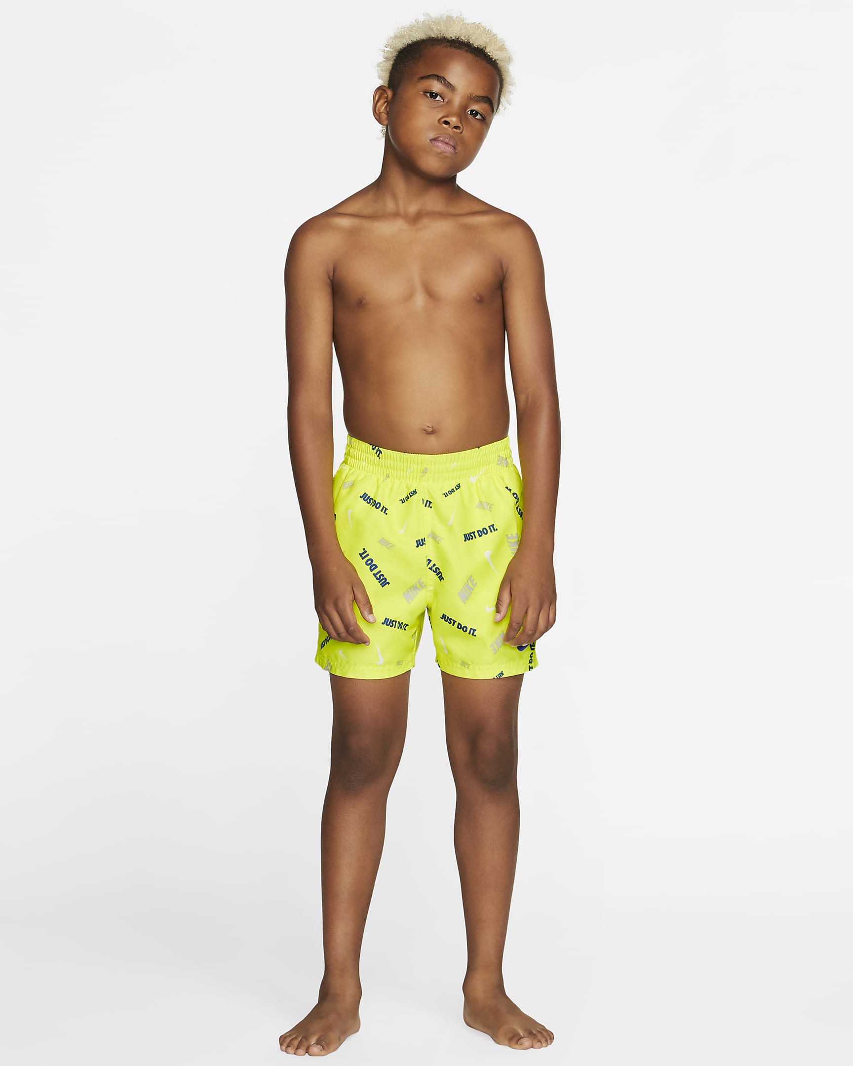 Shorts de voleibol de 10 cm para niño talla grande Nike Logofetti. Nike.com