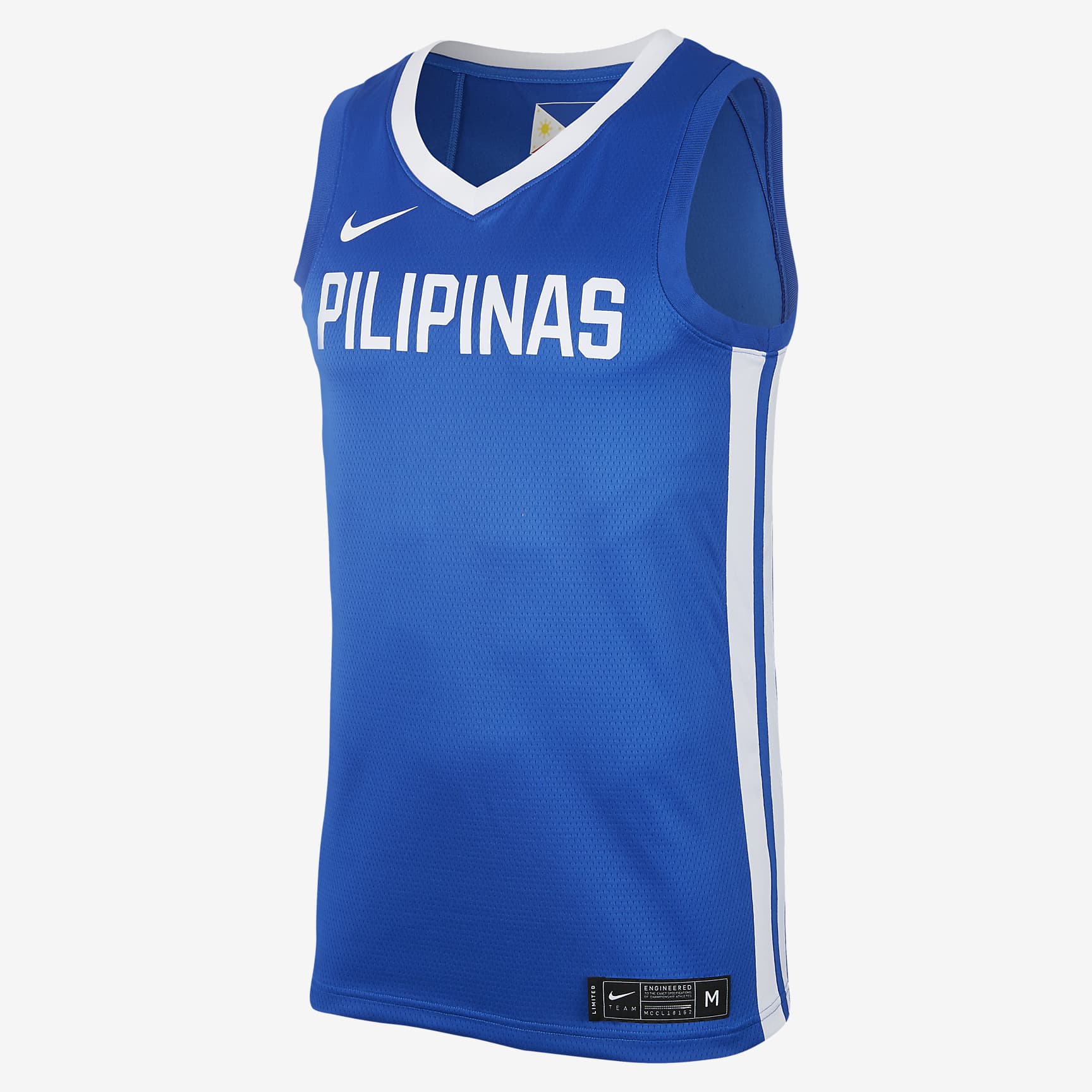 Philippines Men's Basketball Jersey. Nike PH