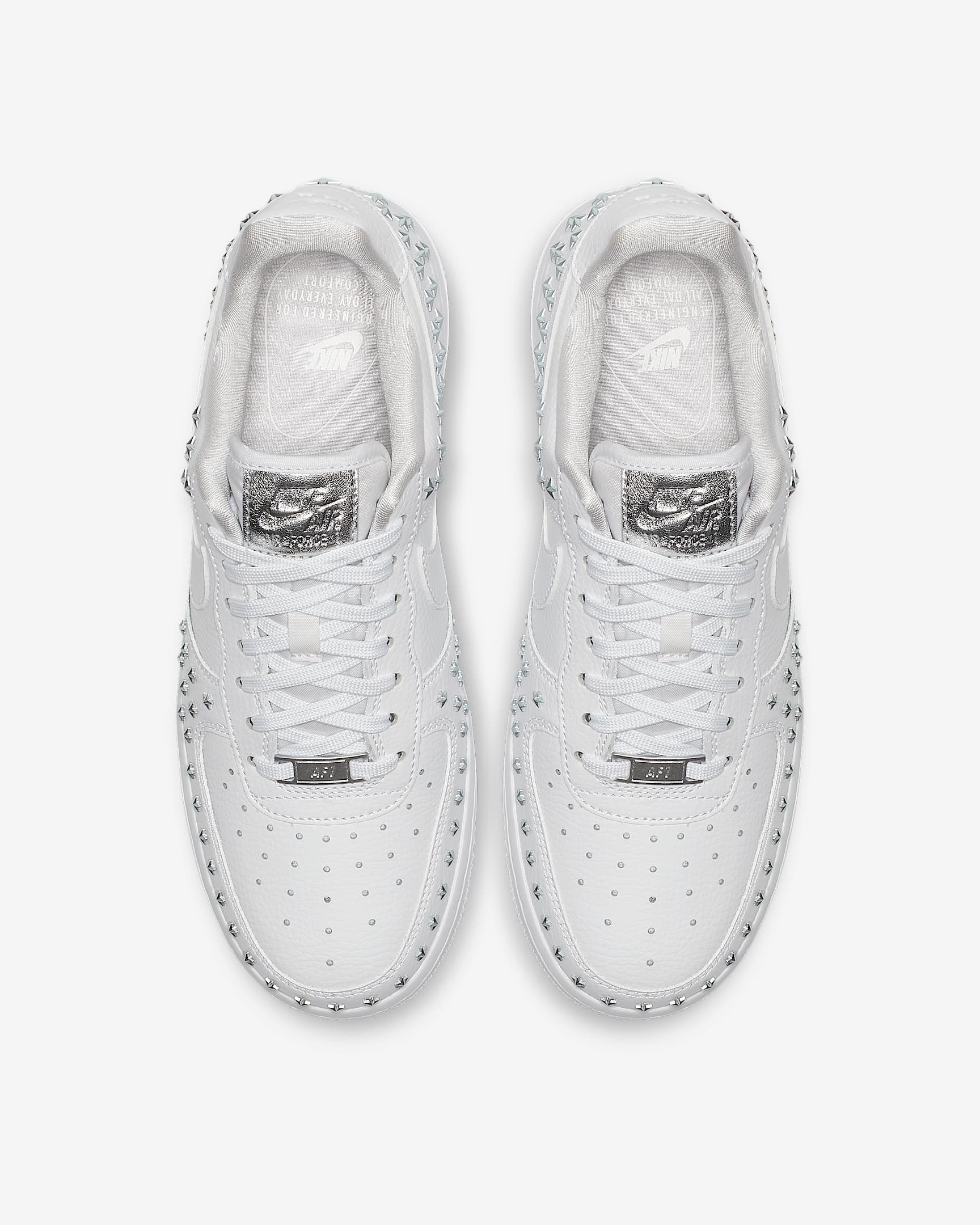 studded nike air force