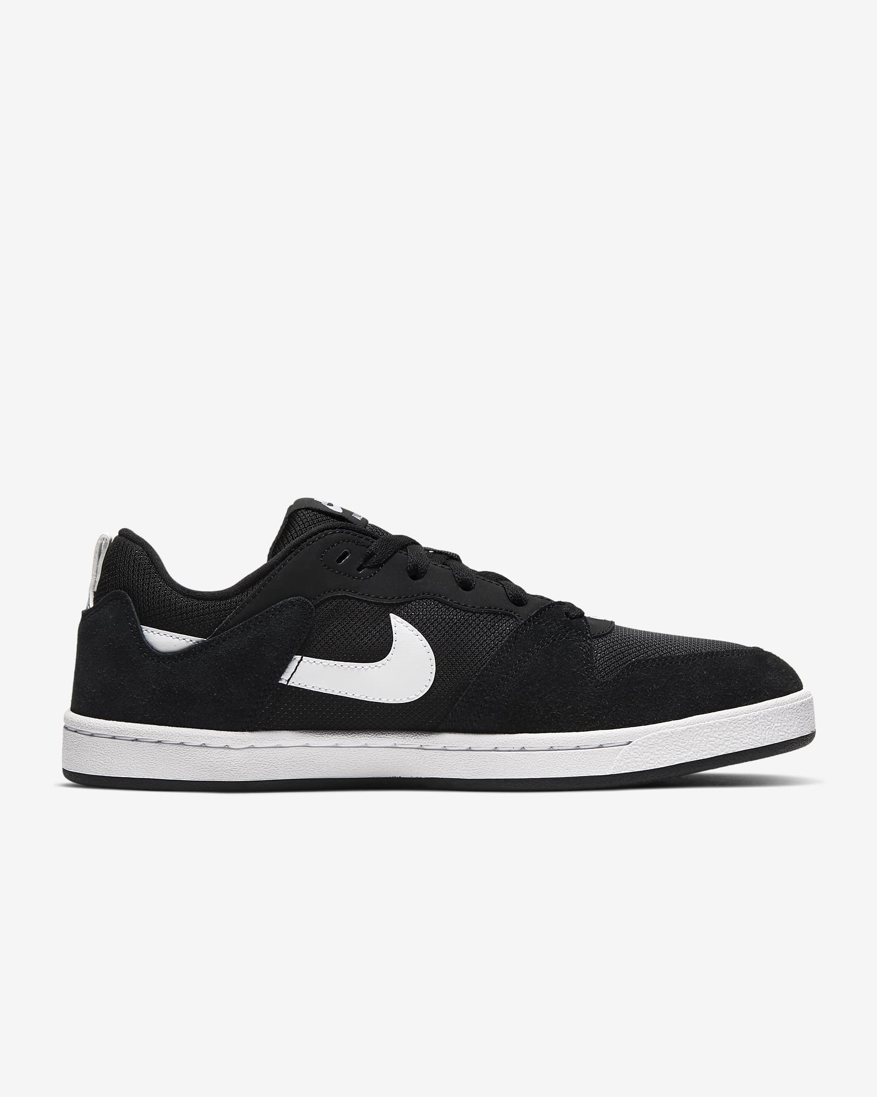 Nike SB Alleyoop Skate Shoes - Black/Black/White