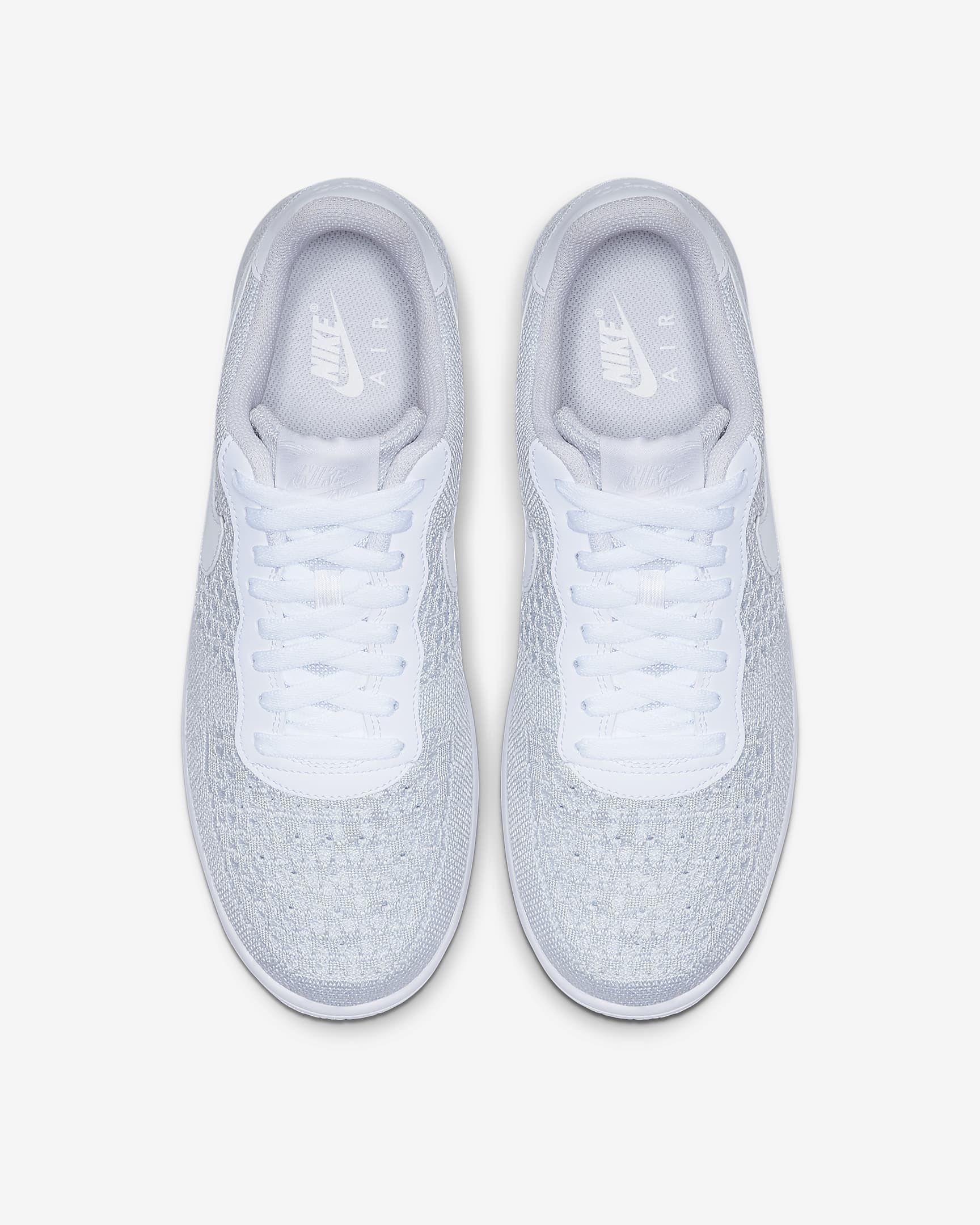 Nike Air Force 1 Flyknit 2.0 Schoen - Wit/Pure Platinum/Wit/Pure Platinum