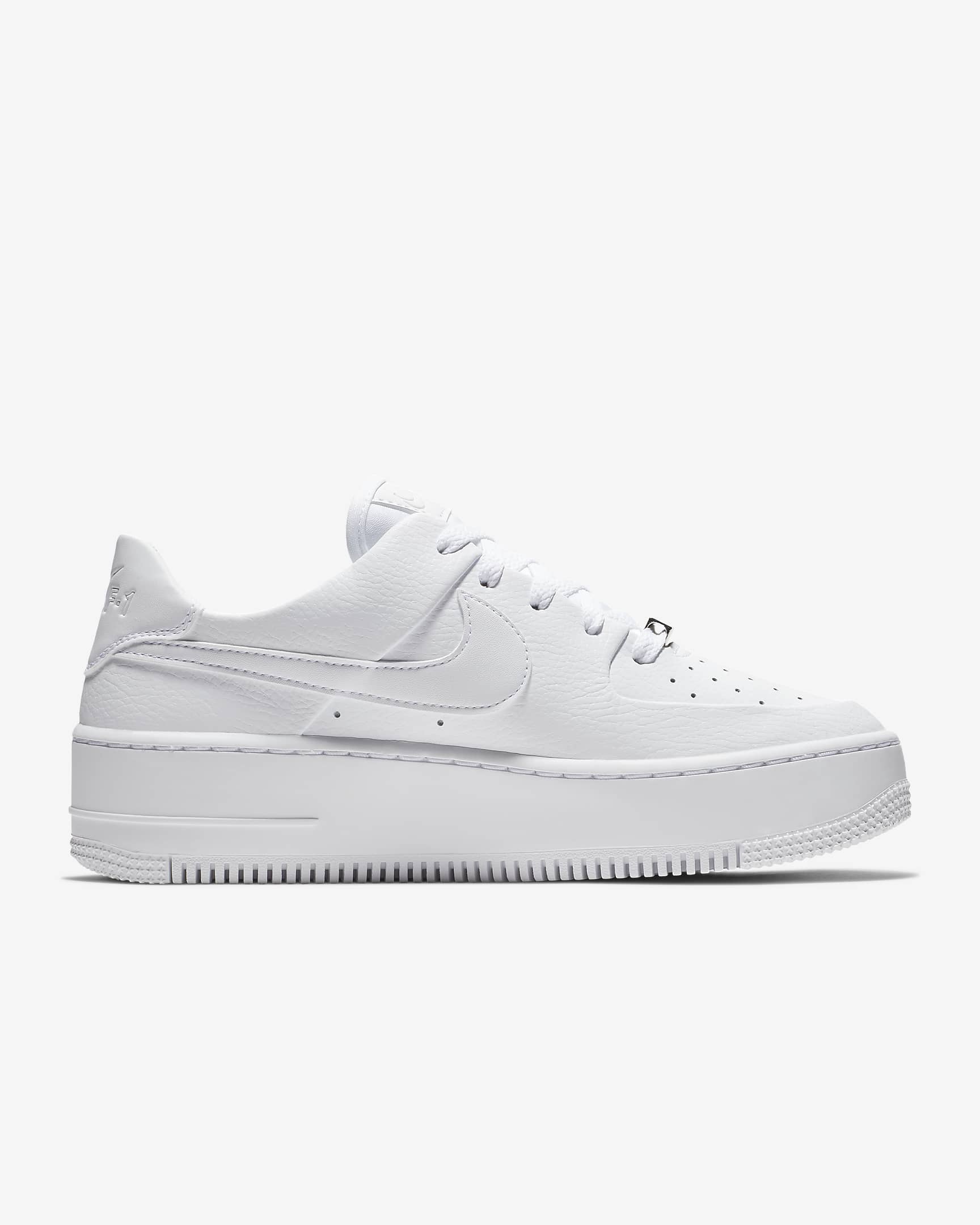 Nike Air Force 1 Sage Low Women's Shoe - White/White/White