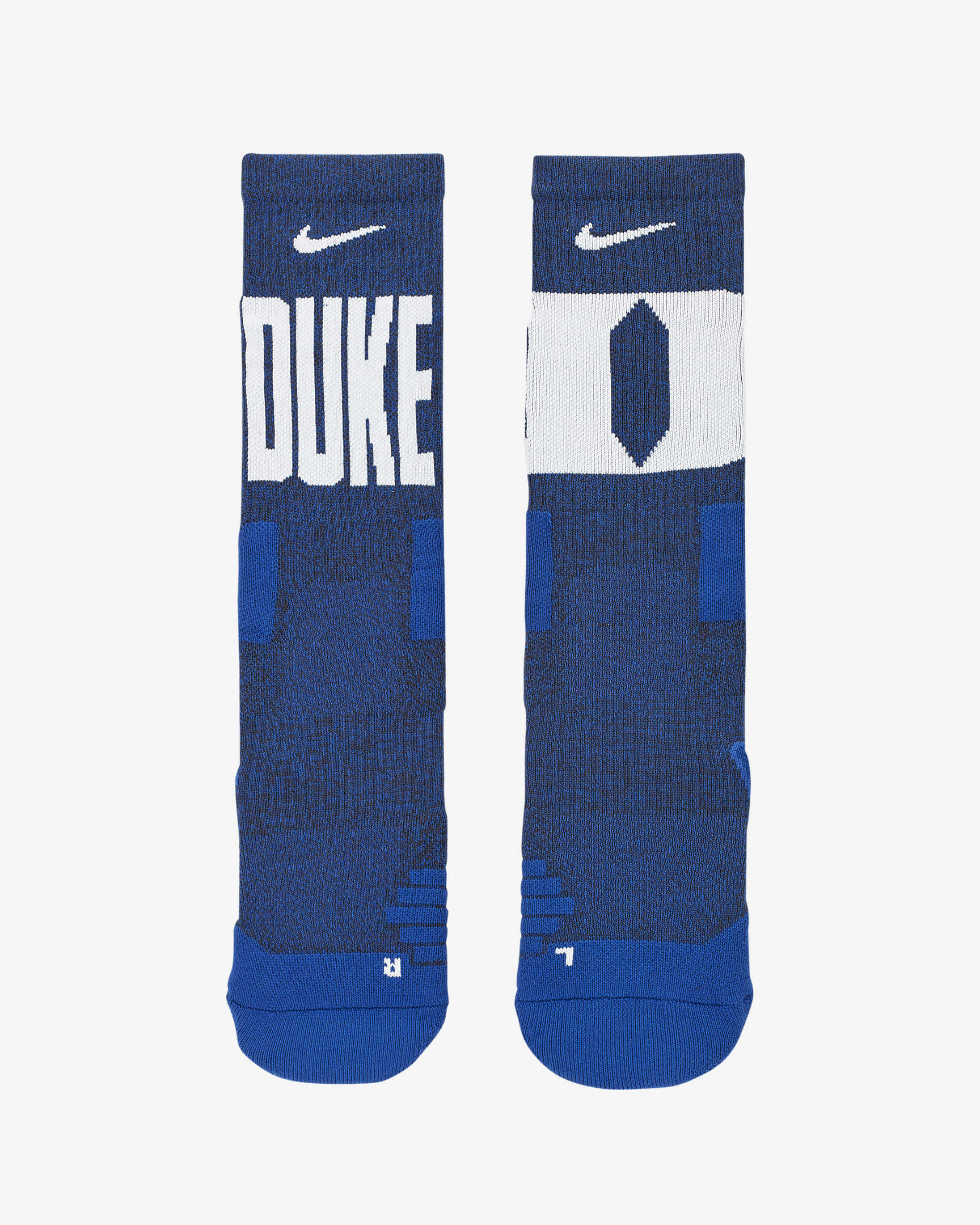 Nike College Elite (Duke) Basketball Crew Socks.