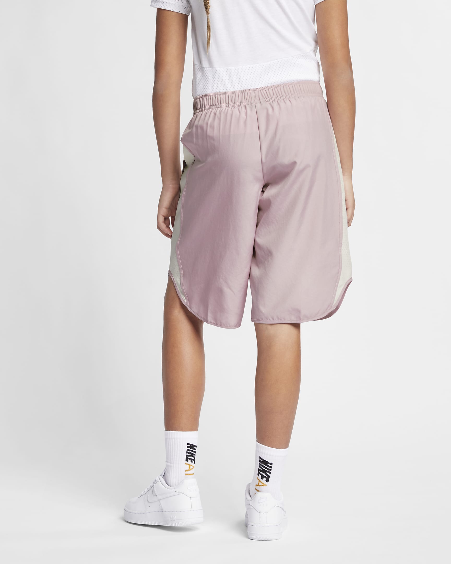 Nike Sportswear Older Kids' (Girls') Culottes - Plum Chalk