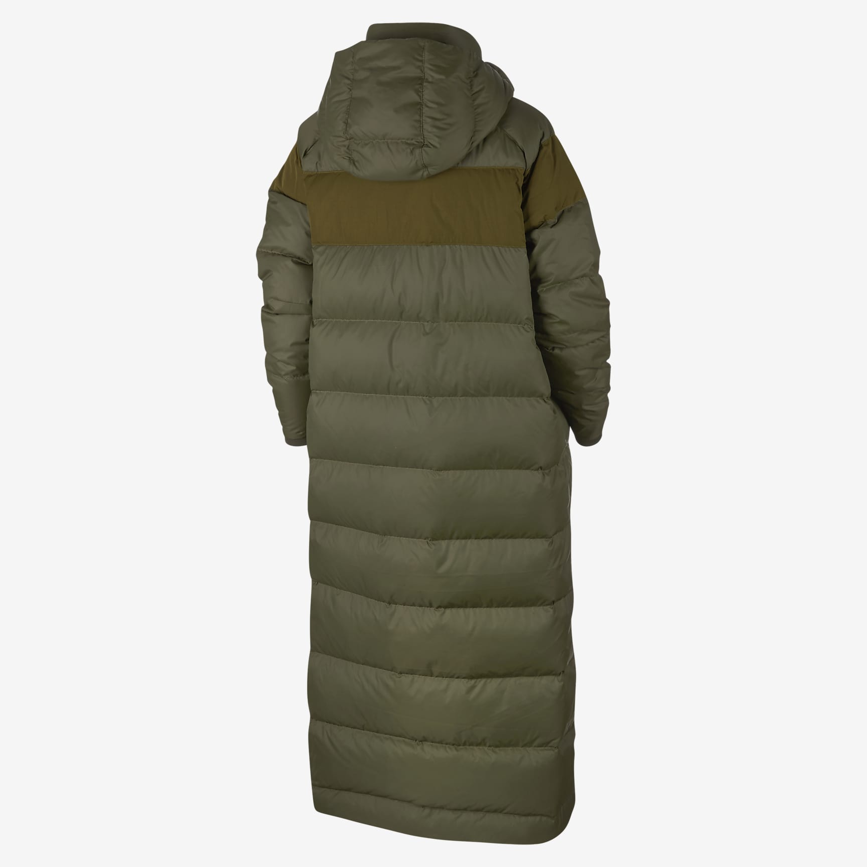 Parka Nike Sportswear Down Fill pour Femme - Olive Canvas/Olive Flak/Camper Green