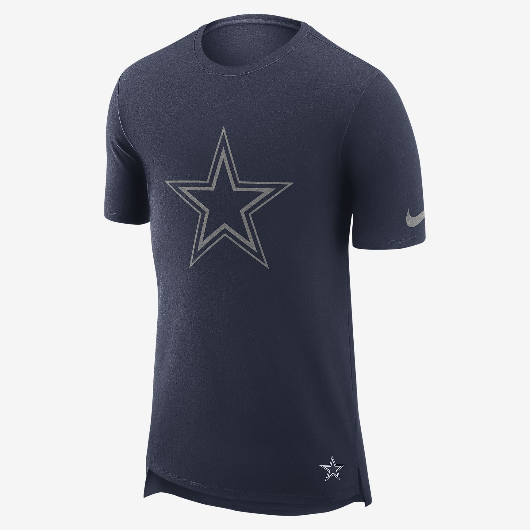 Nike Enzyme Droptail (NFL Cowboys) Men's T-Shirt. Nike CZ