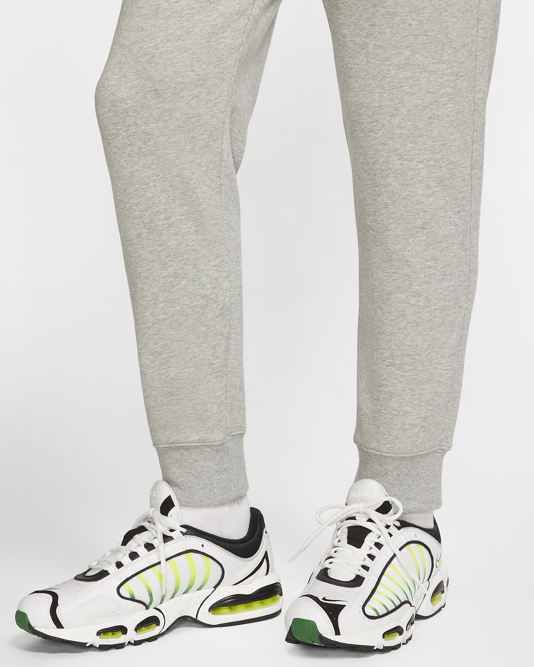 Nike Sportswear Club Men's Joggers - Dark Grey Heather/Matte Silver/White