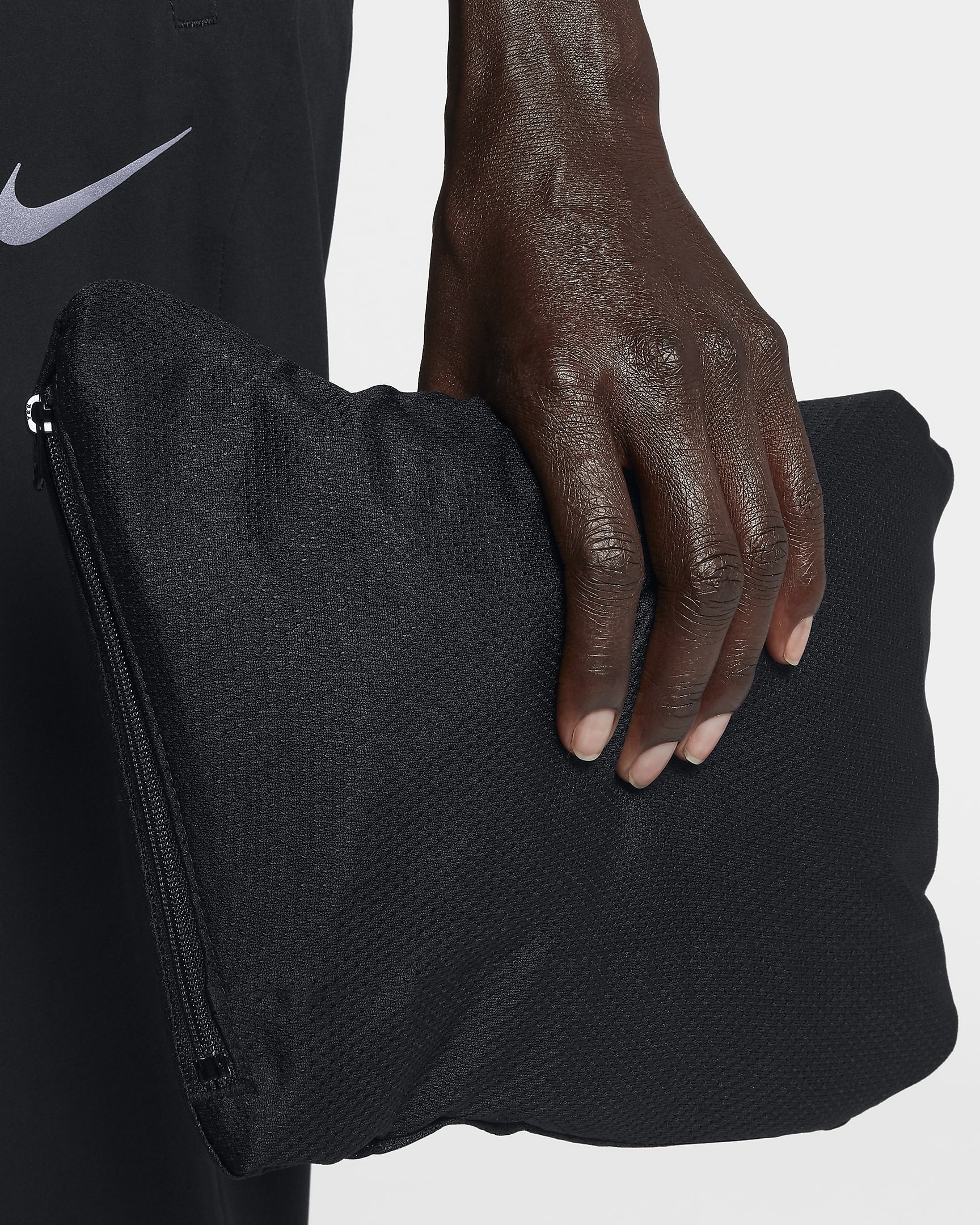 nike women's essential packable running jacket