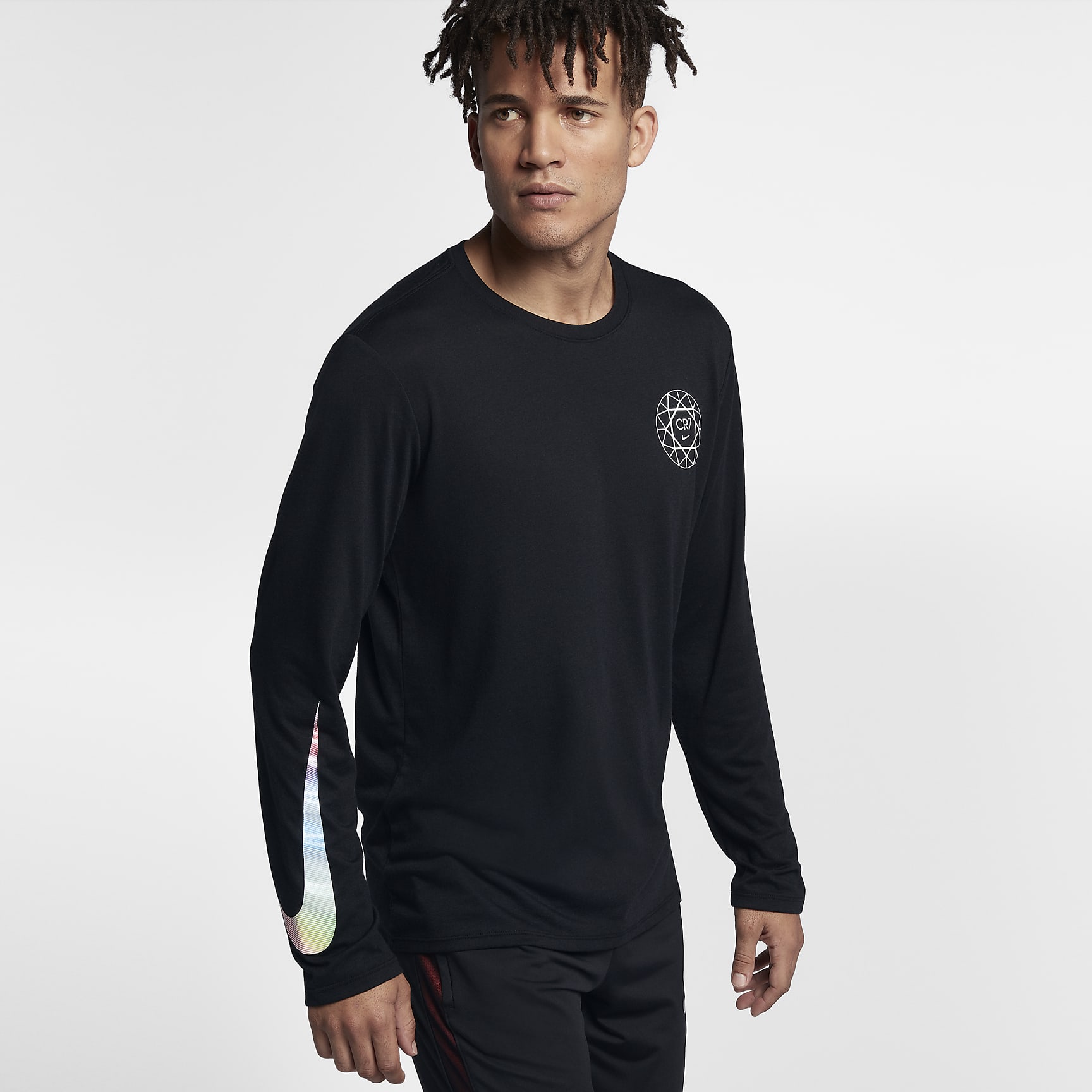 Nike Dry CR7 Men's Long-Sleeve T-Shirt. Nike VN