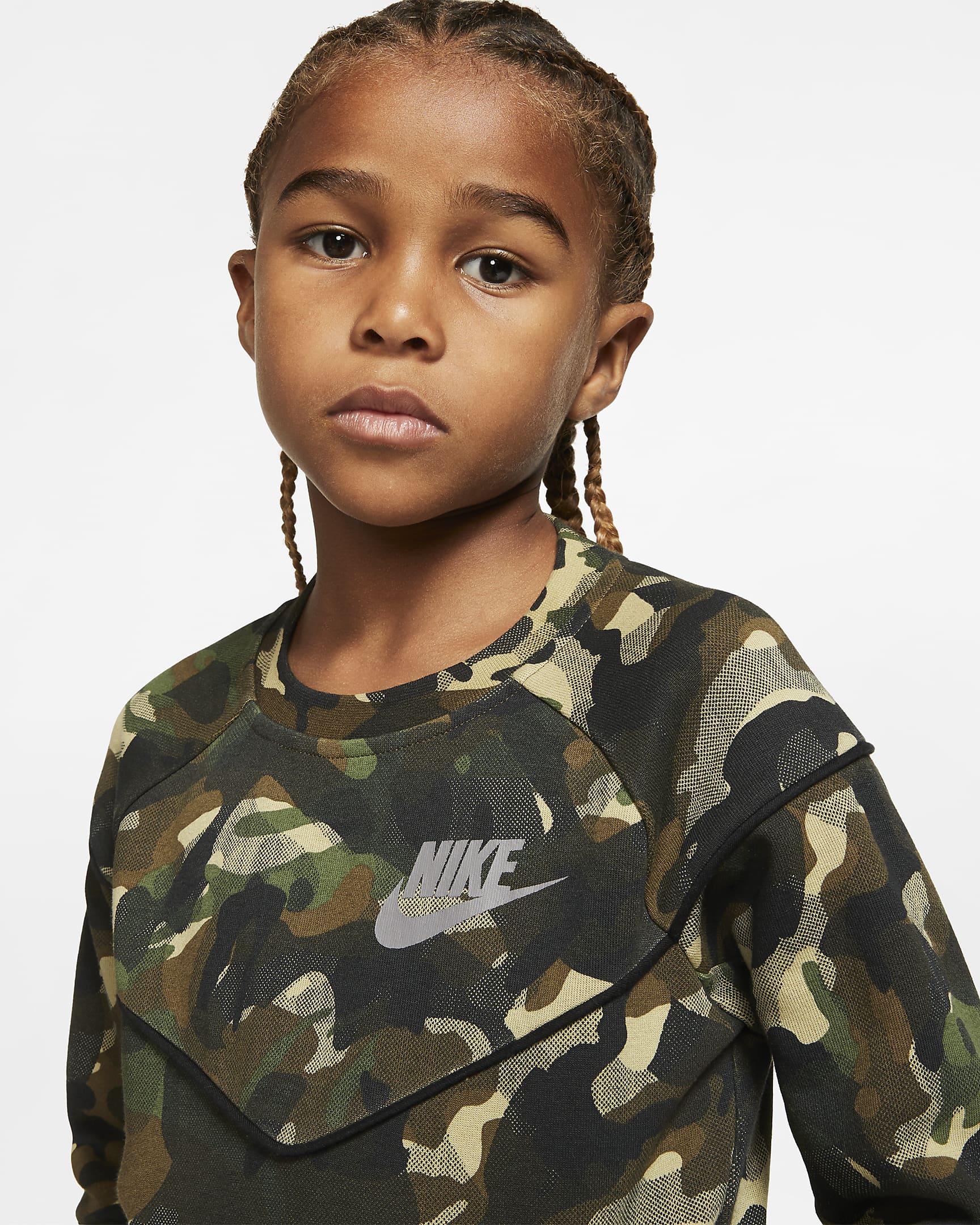 Nike Sportswear Tech Fleece Little Kids' Sweatshirt. Nike.com