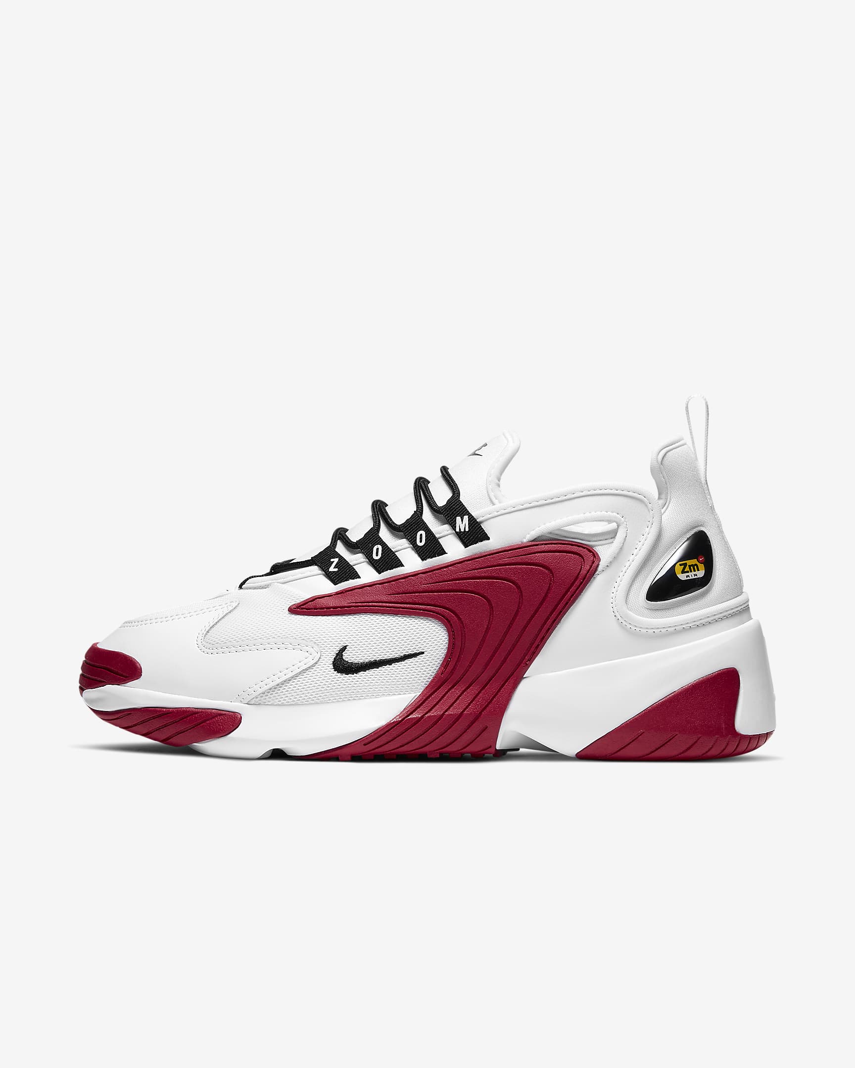 Nike Zoom 2K Men's Shoes - White/Gym Red/White/Black