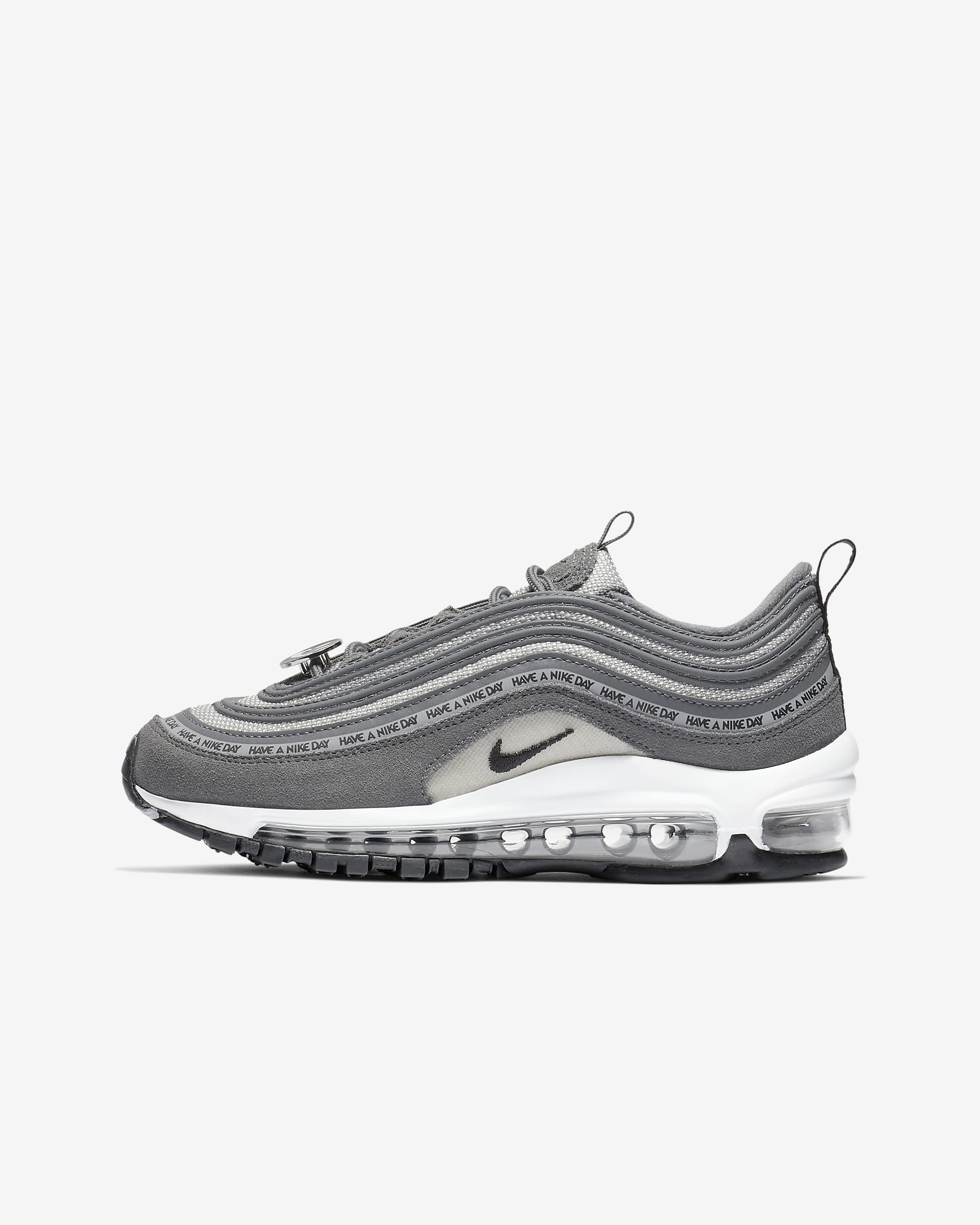 Nike Air Max 97 SE Older Kids' Shoe - Dark Grey/Wolf Grey/White/Black