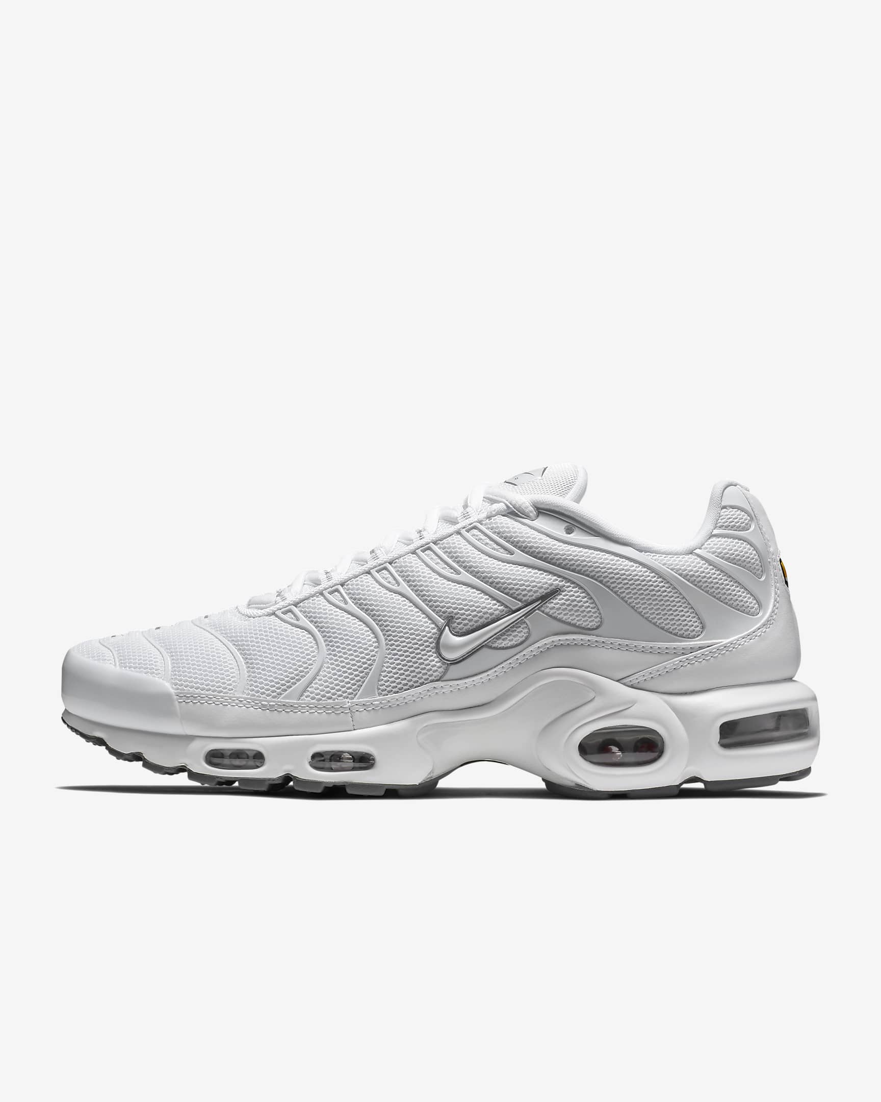 Nike Air Max Plus Men's Shoes - White/Black/Cool Grey/White