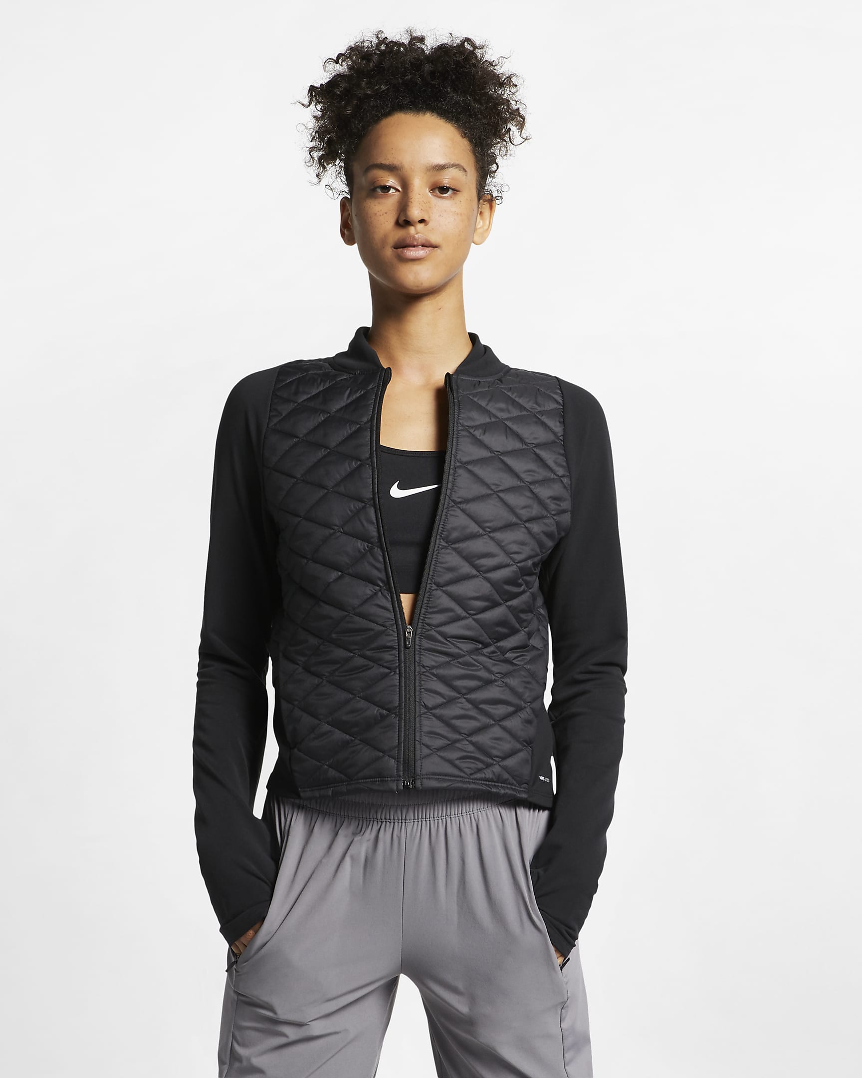 Nike AeroLayer Women's Running Jacket. Nike UK