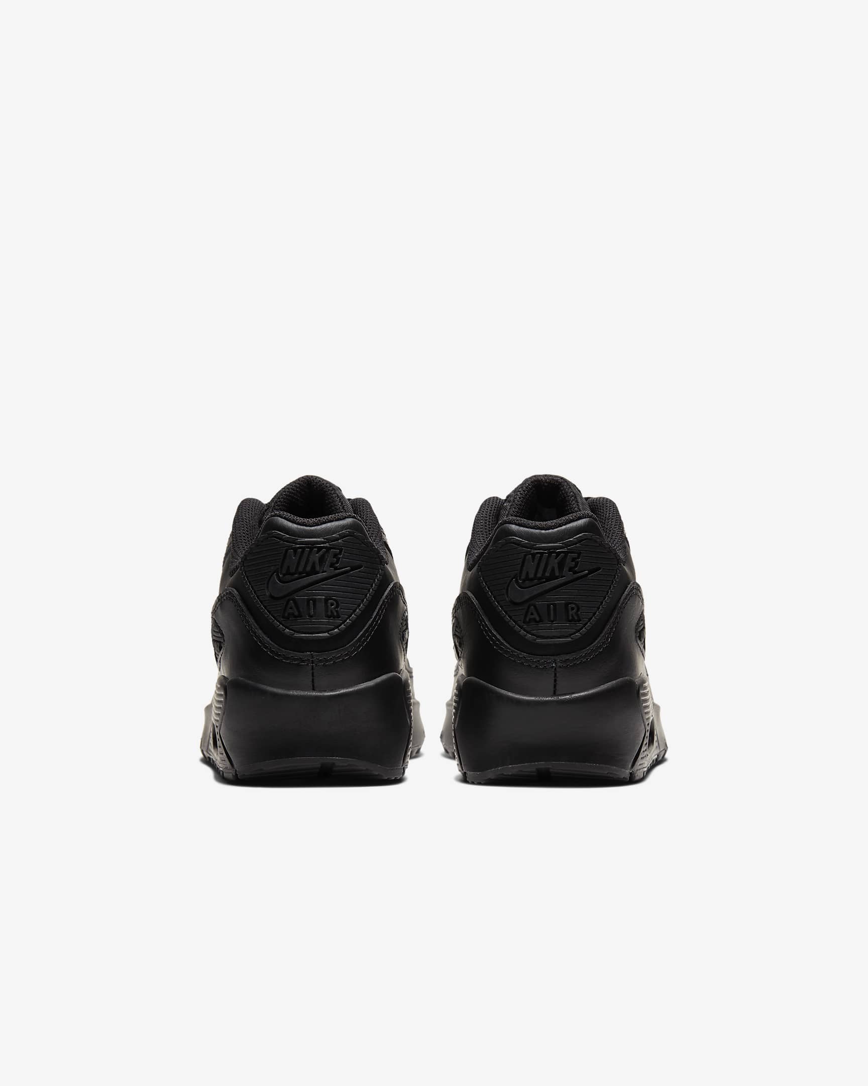 Nike Air Max 90 LTR Older Kids' Shoes - Black/Black/White/Black