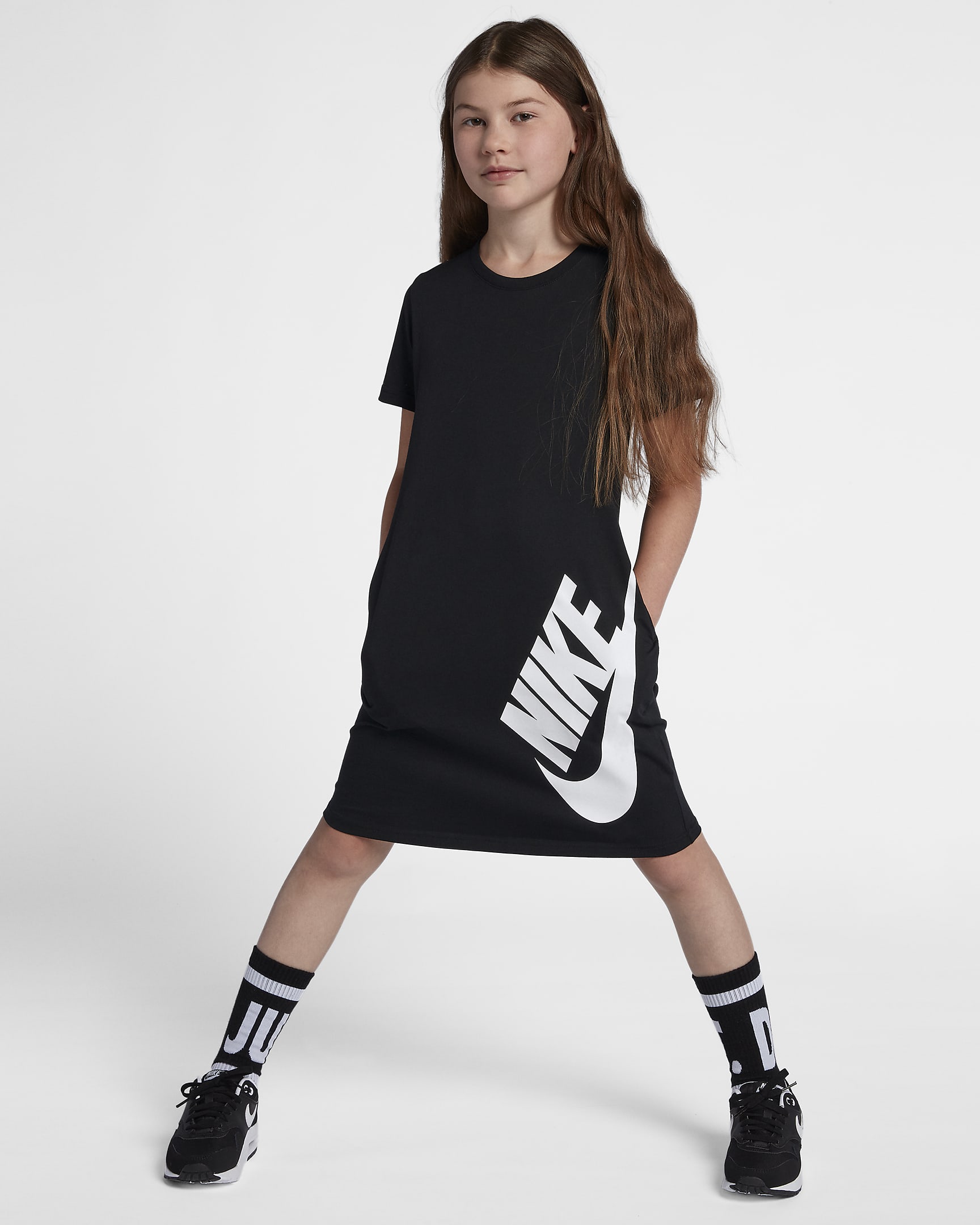 Nike Sportswear Older Kids' (Girls') T-Shirt Dress. Nike IN