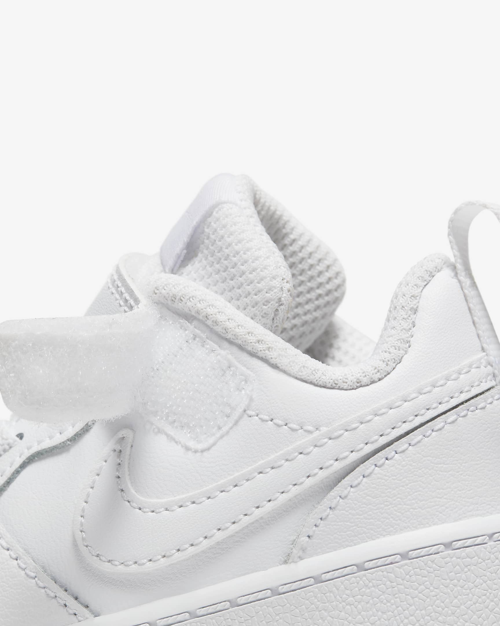 Nike Court Borough Low 2 Baby/Toddler Shoes - White/White/White