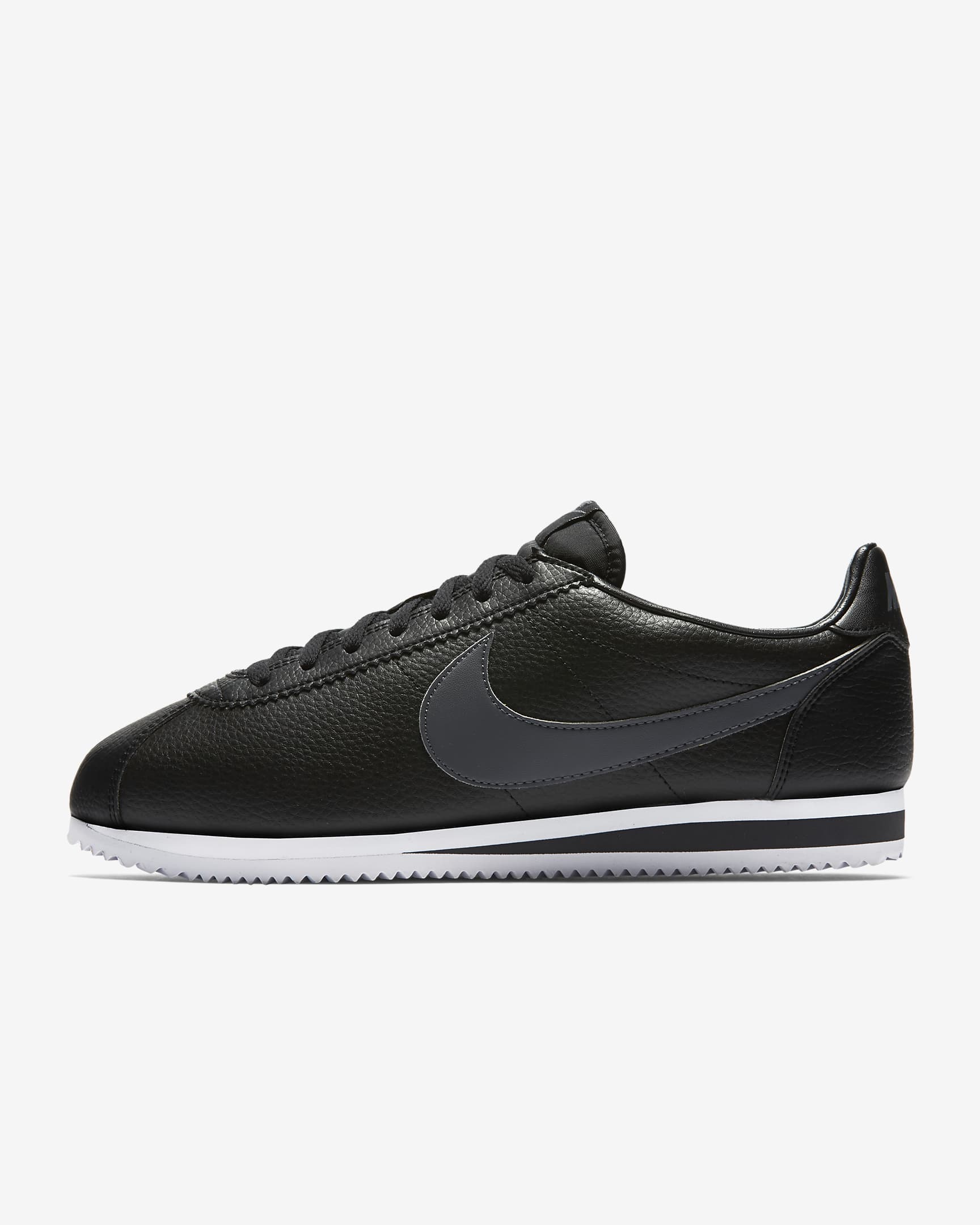 Nike Classic Cortez Men's Shoe - Black/White/Dark Grey