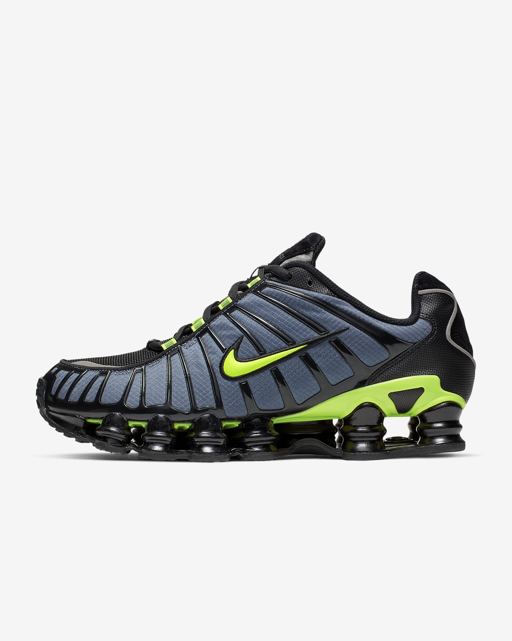 Calzado Nike Shox TL - Tormenta/Negro/Volt