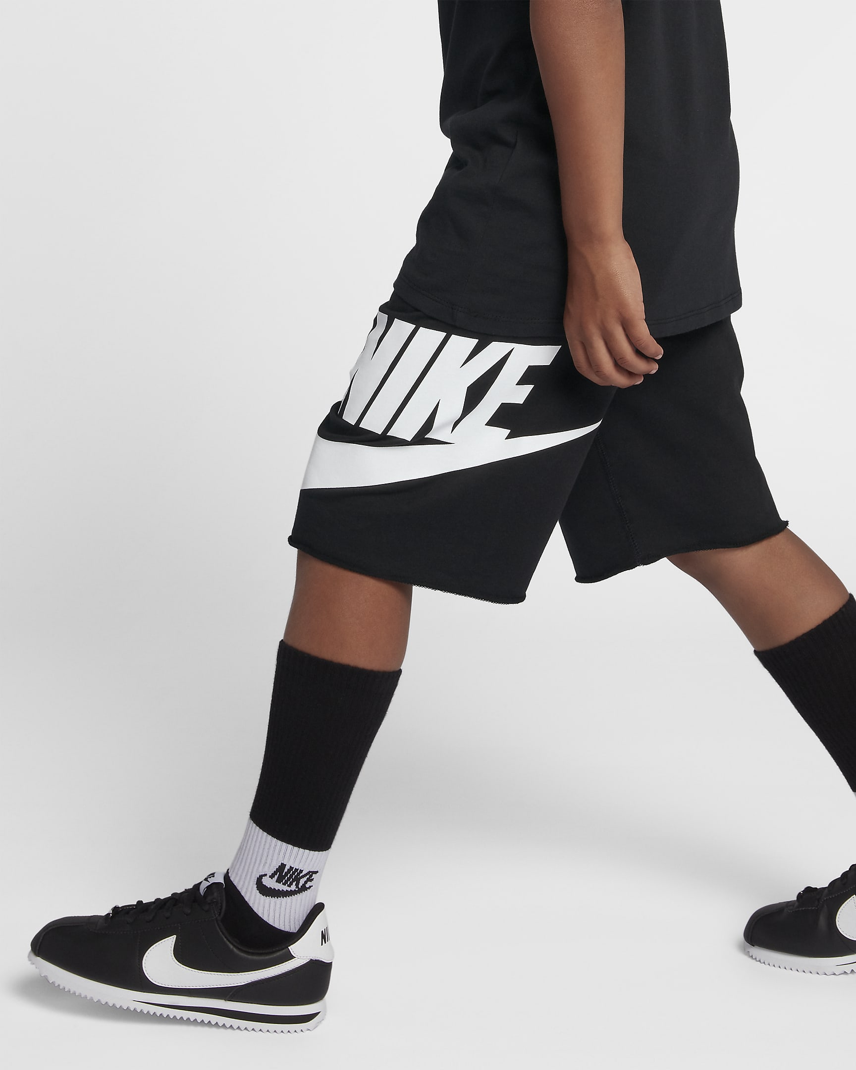 nike fleece alumni shorts