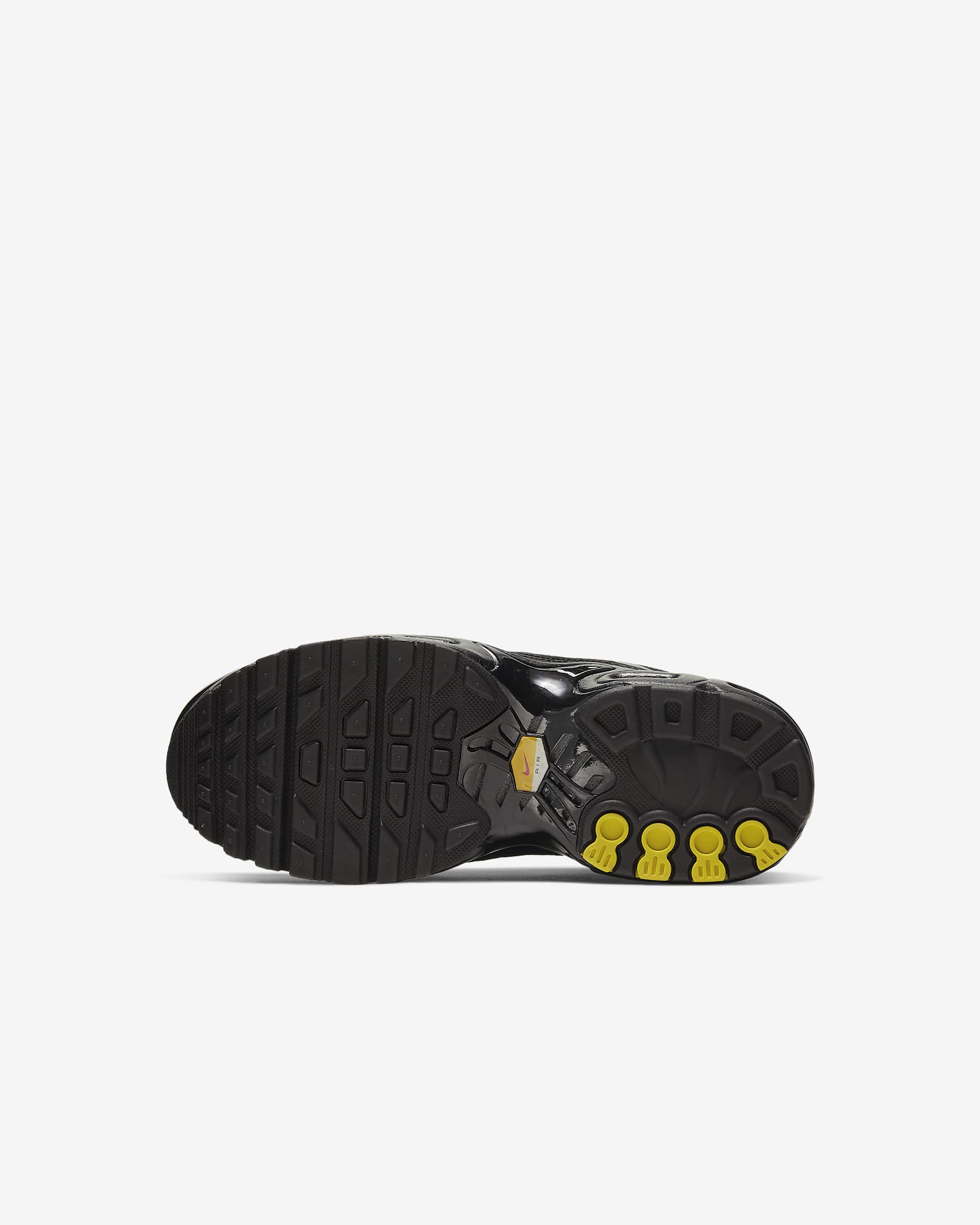 Nike Air Max Plus-sko til mindre børn - sort/sort/sort