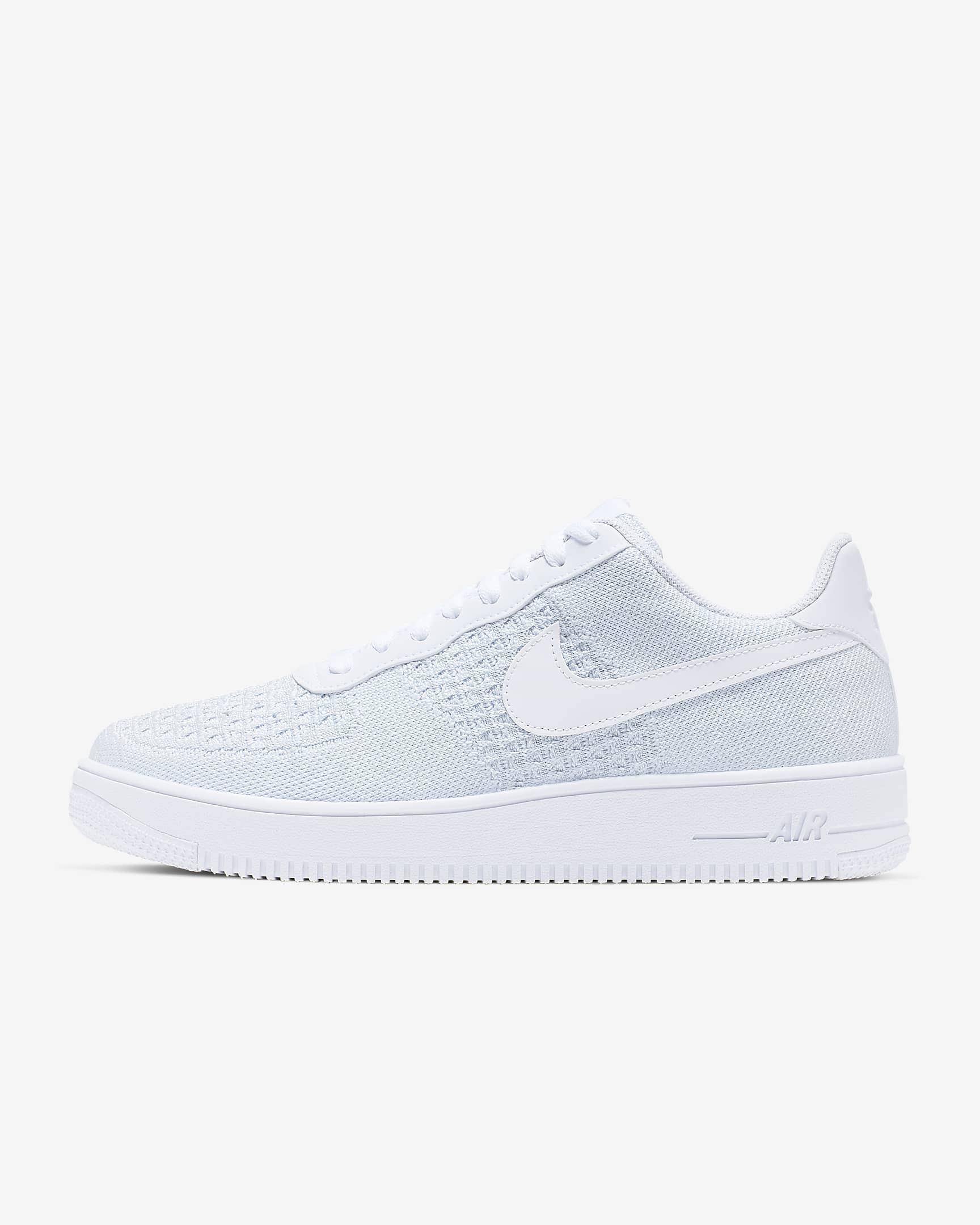 Nike Air Force 1 Flyknit 2.0-sko - hvid/Pure Platinum/hvid/Pure Platinum