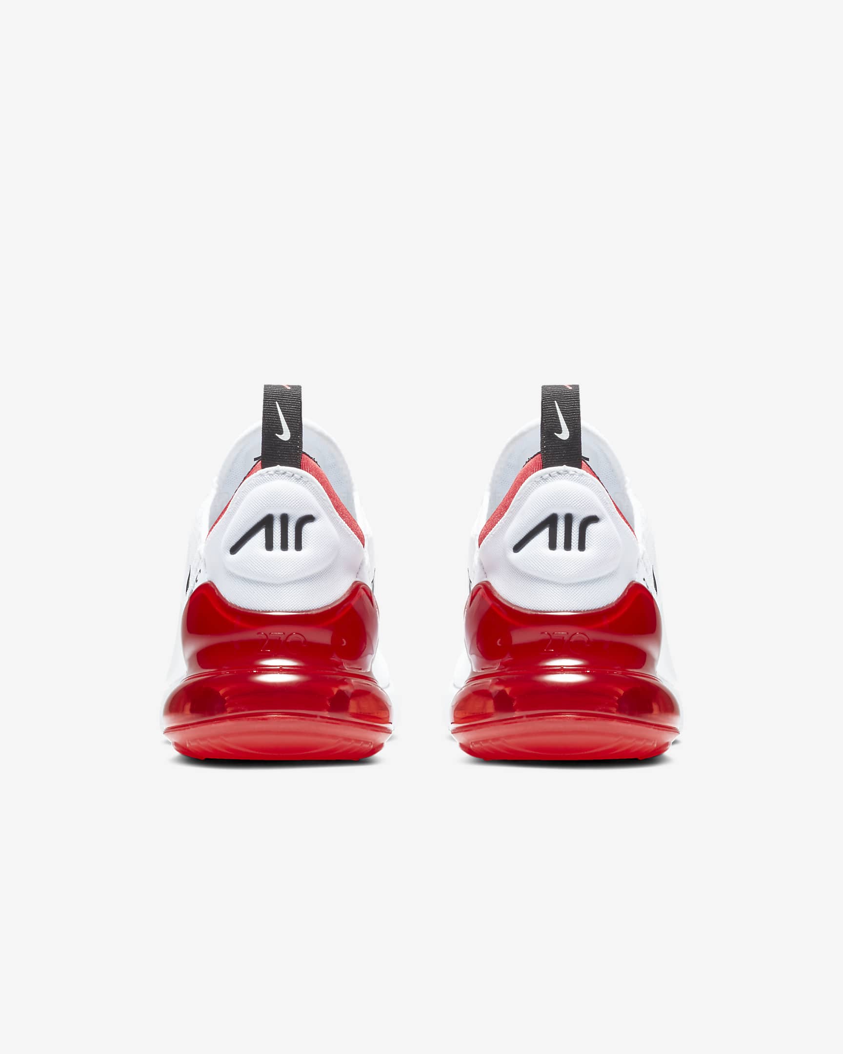 Nike Air Max 270 Men's Shoe - White/University Red/Black