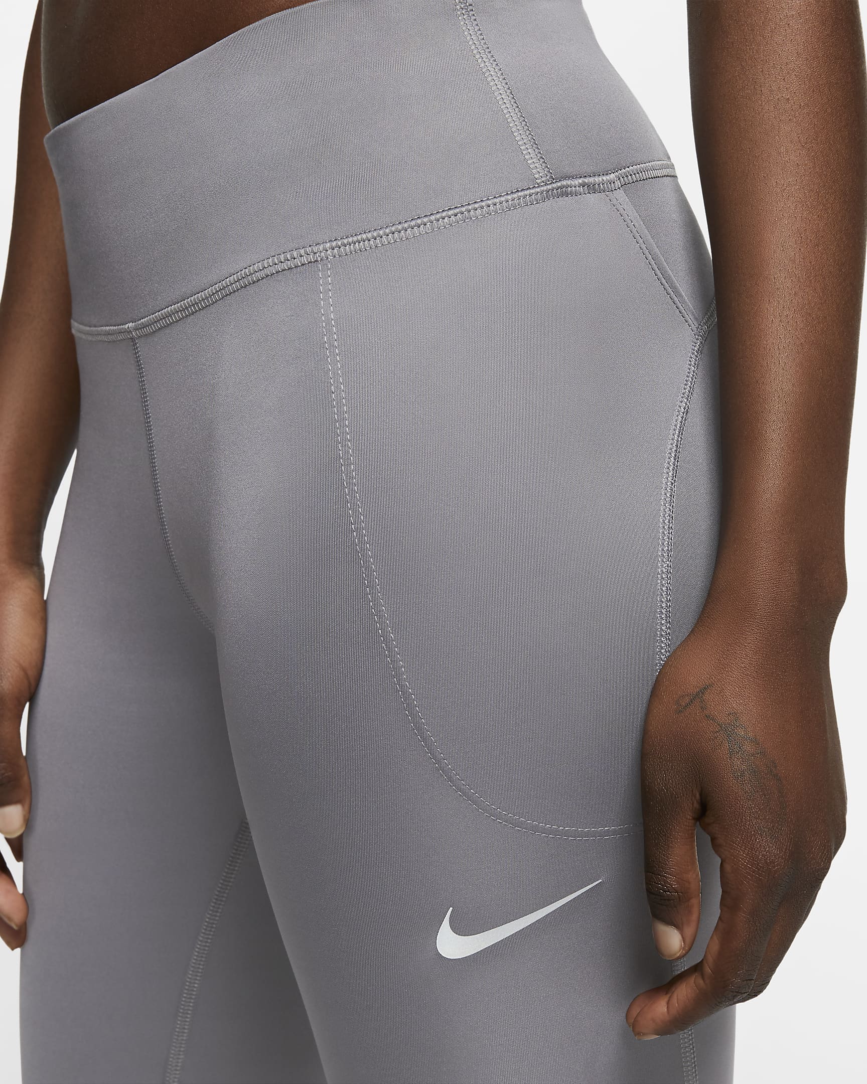 Nike Fast Women's MidRise Crop Running Leggings.