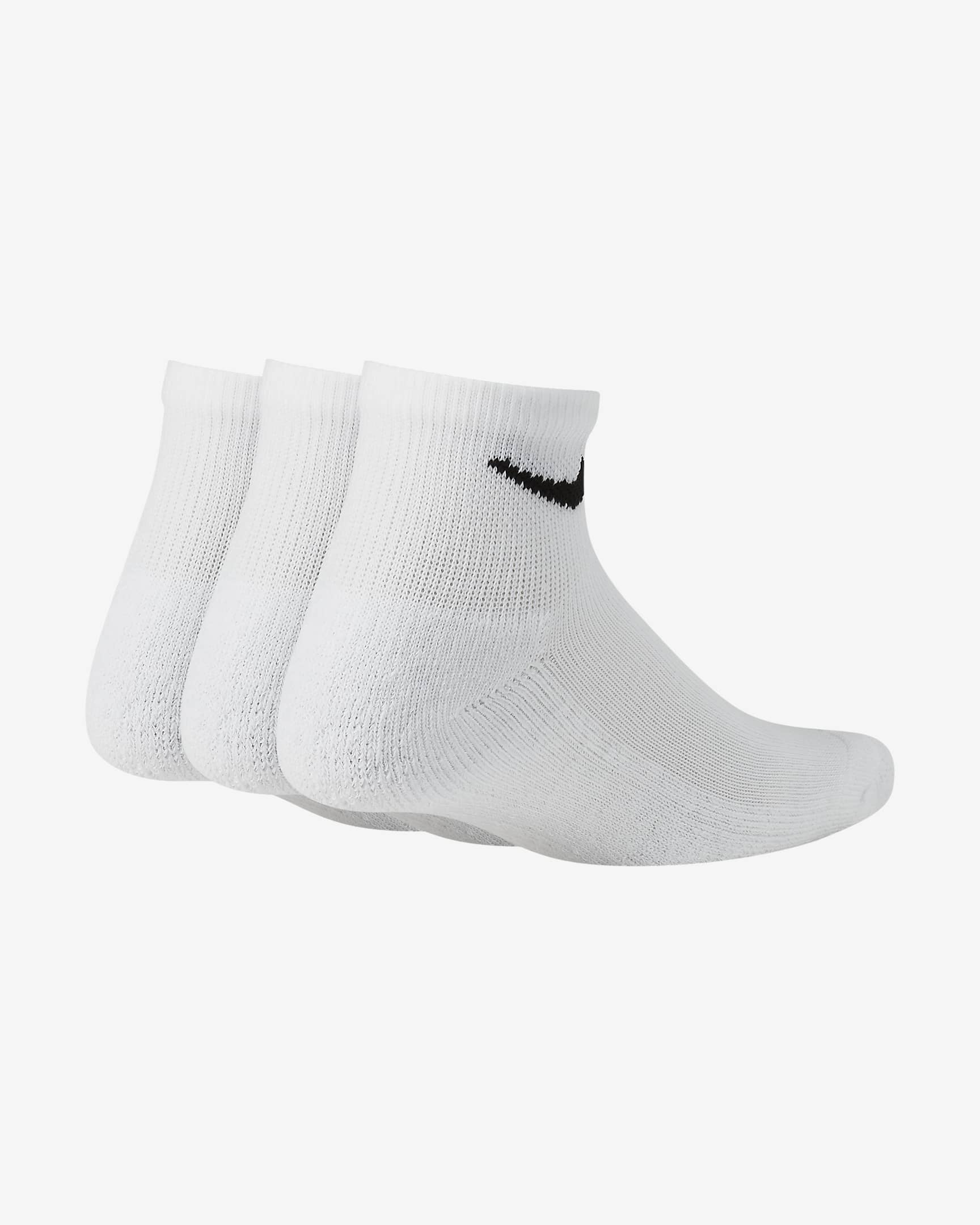 Nike Little Kids' Cushioned Ankle Socks (3 Pairs). Nike JP