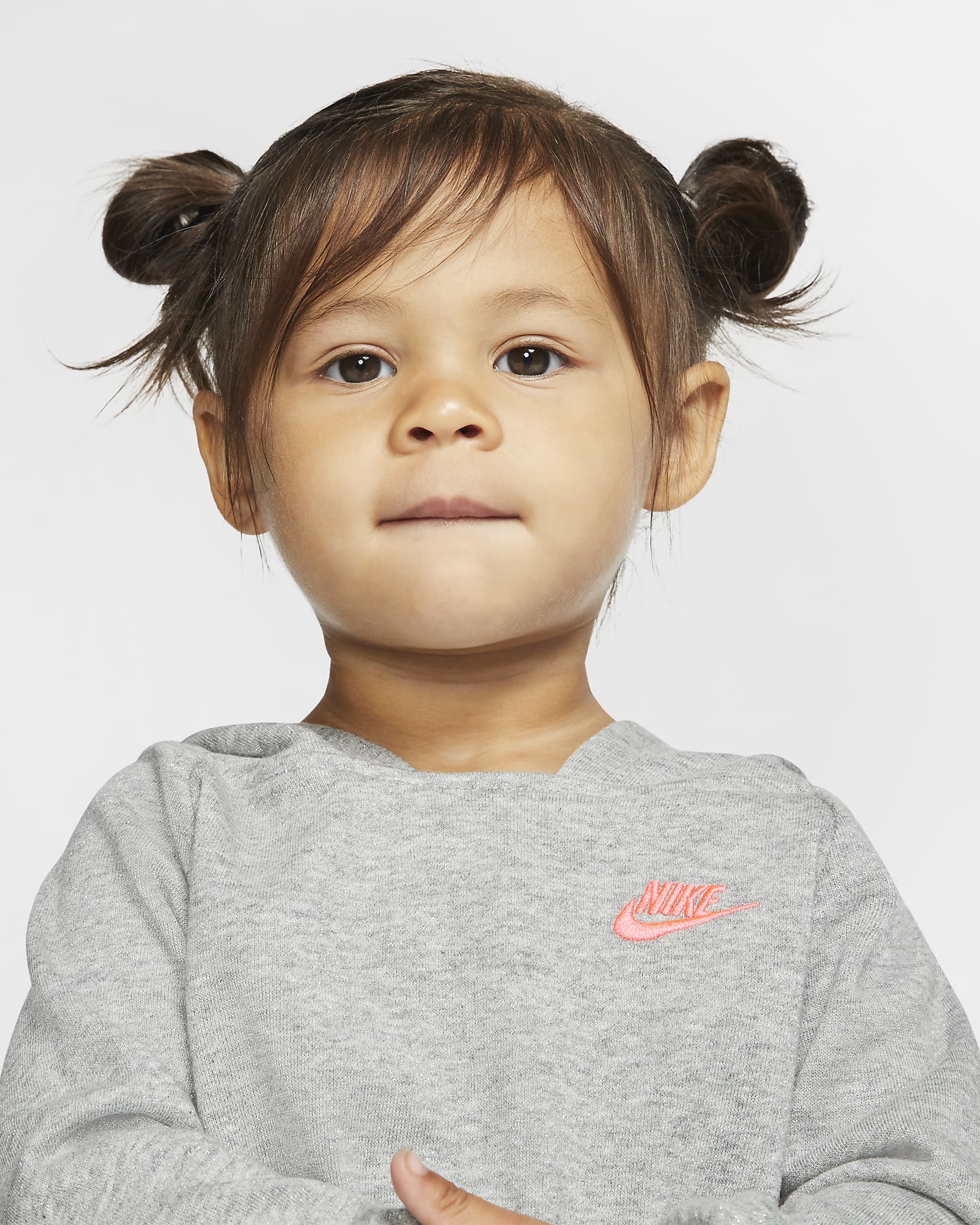 Nike Sportswear Baby (1224M) LongSleeve Hooded Dress.