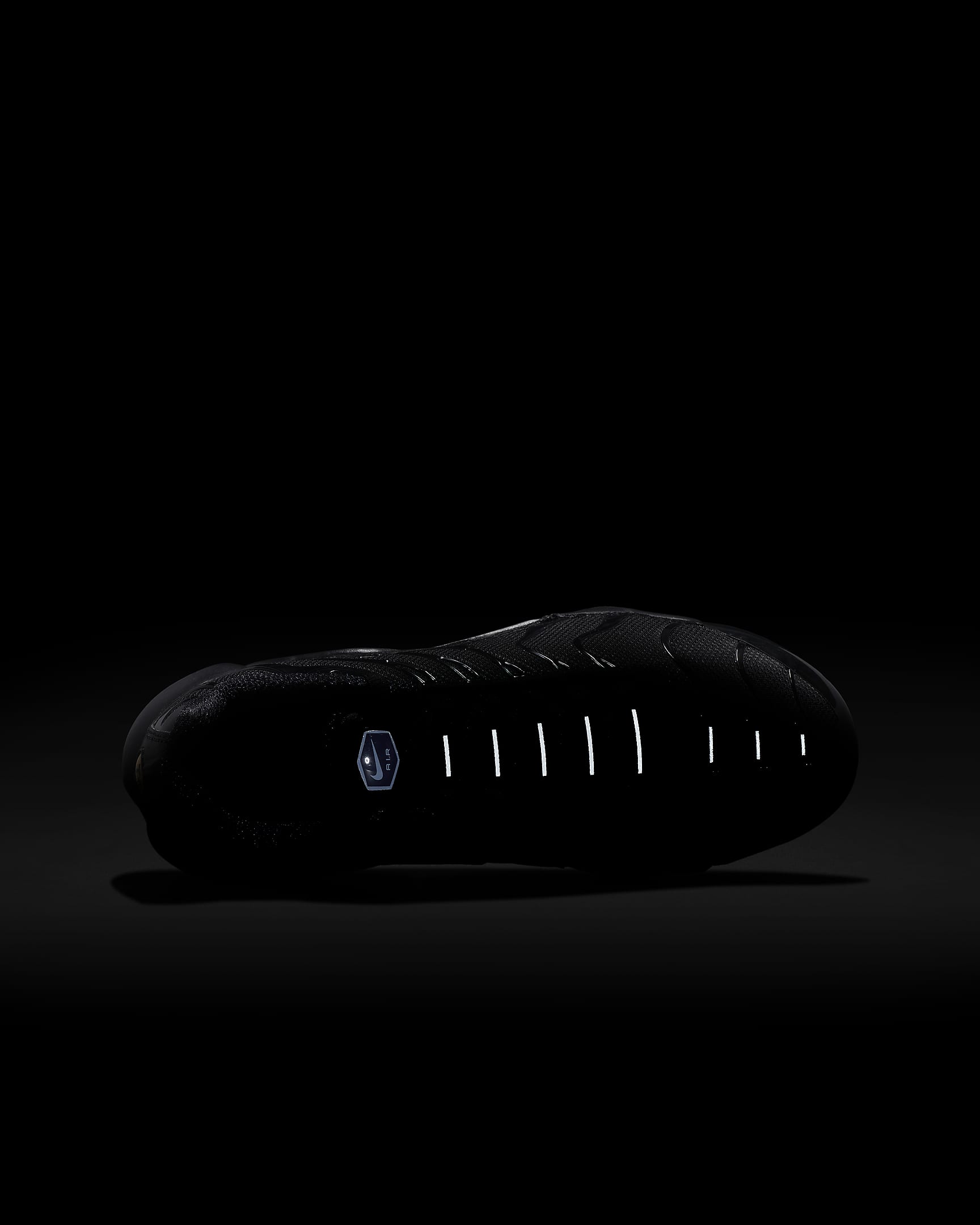 Chaussure Nike Air Max Plus pour ado - Noir/Noir/Noir
