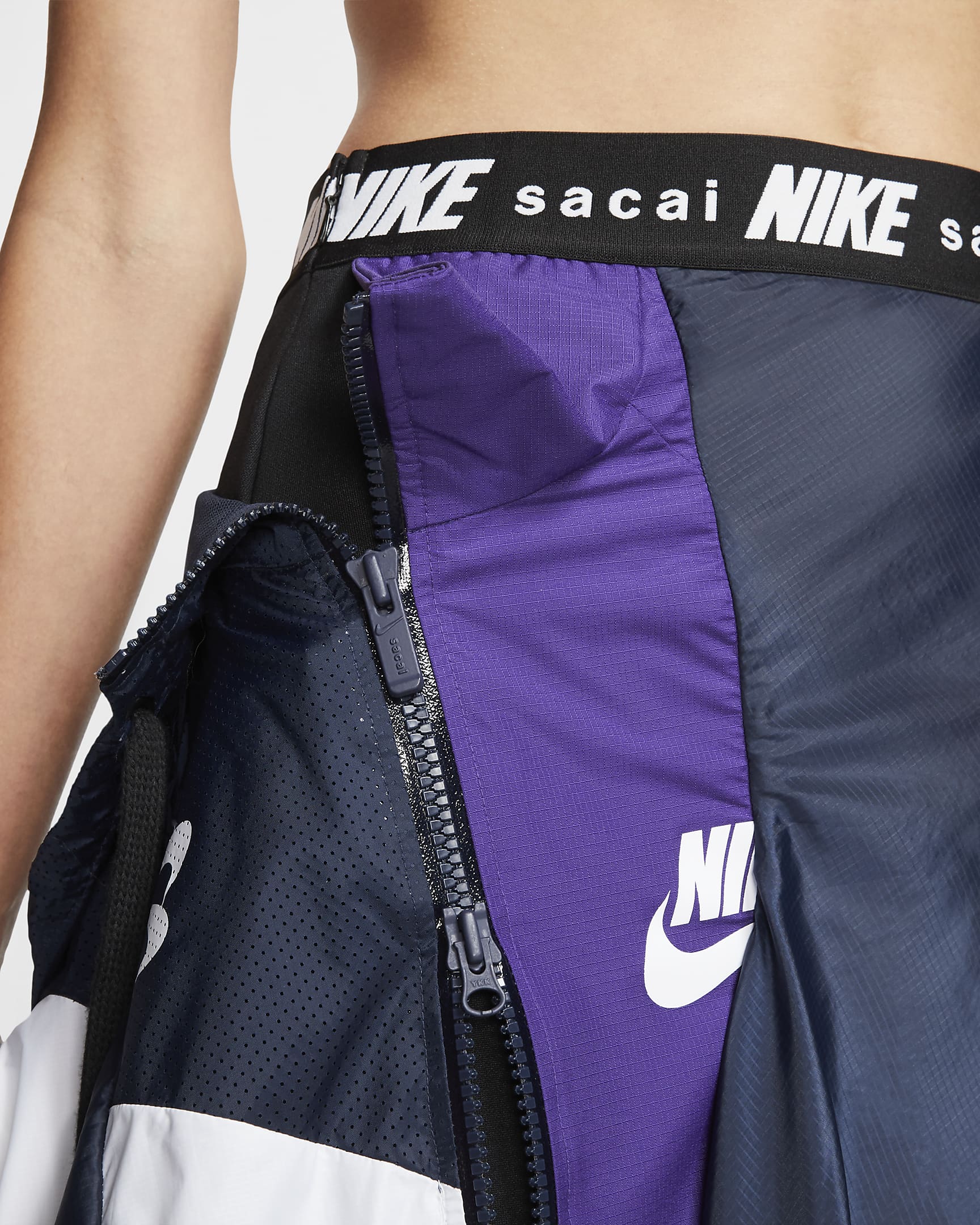 sacai nike skirt
