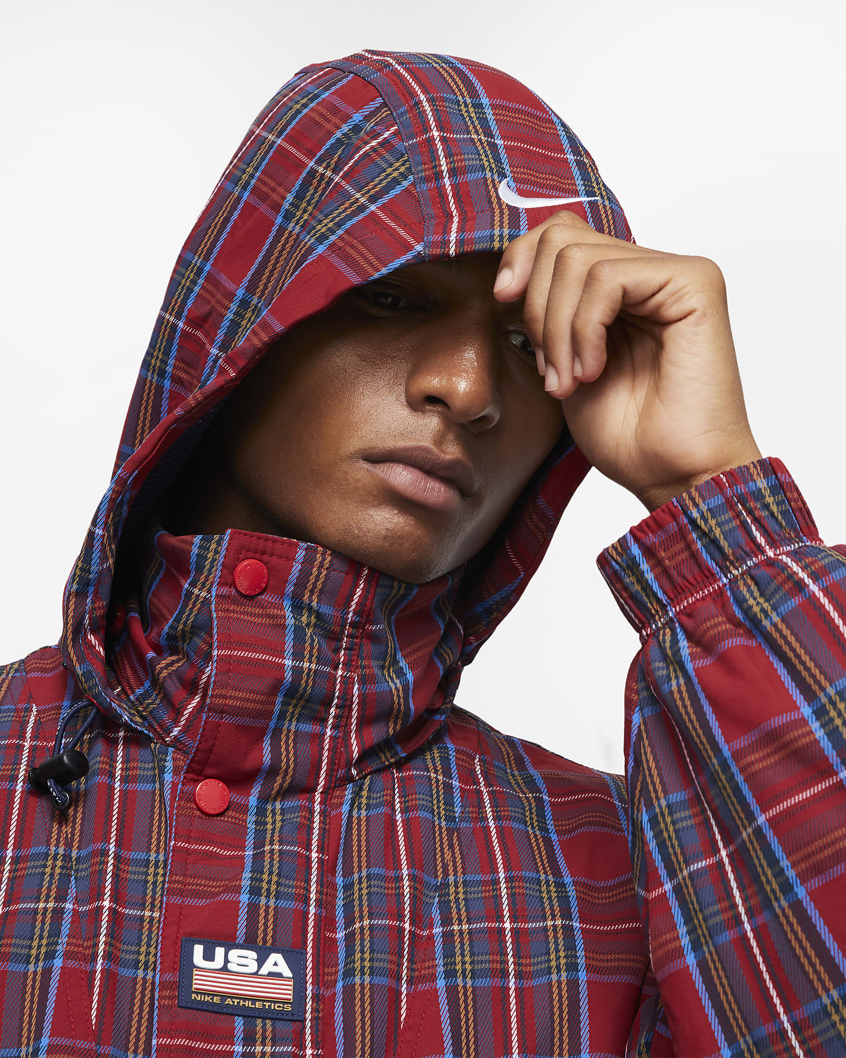 Nike Men's Plaid Jacket. Nike JP
